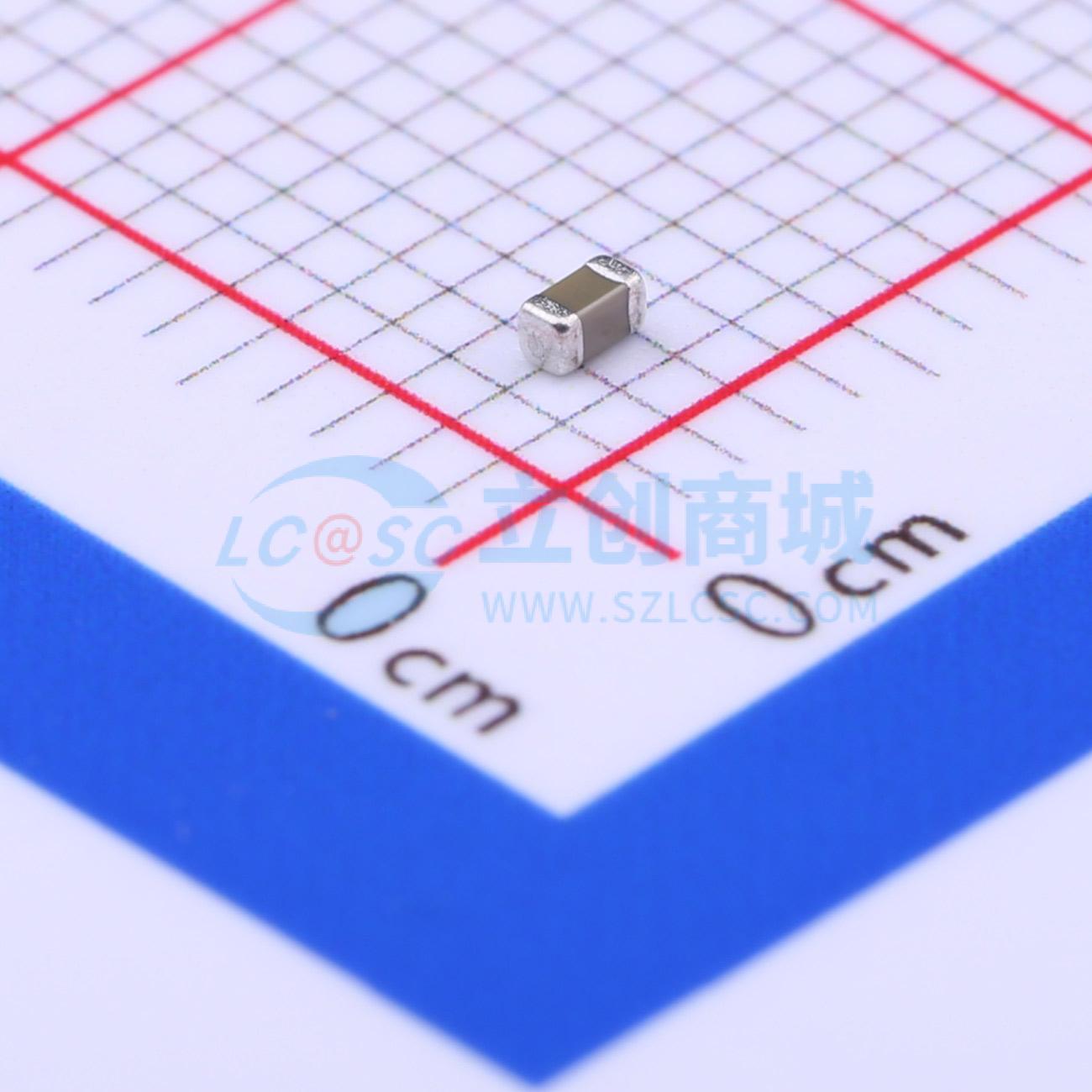 点击查看大图 C0603C106M9PACTU实物图