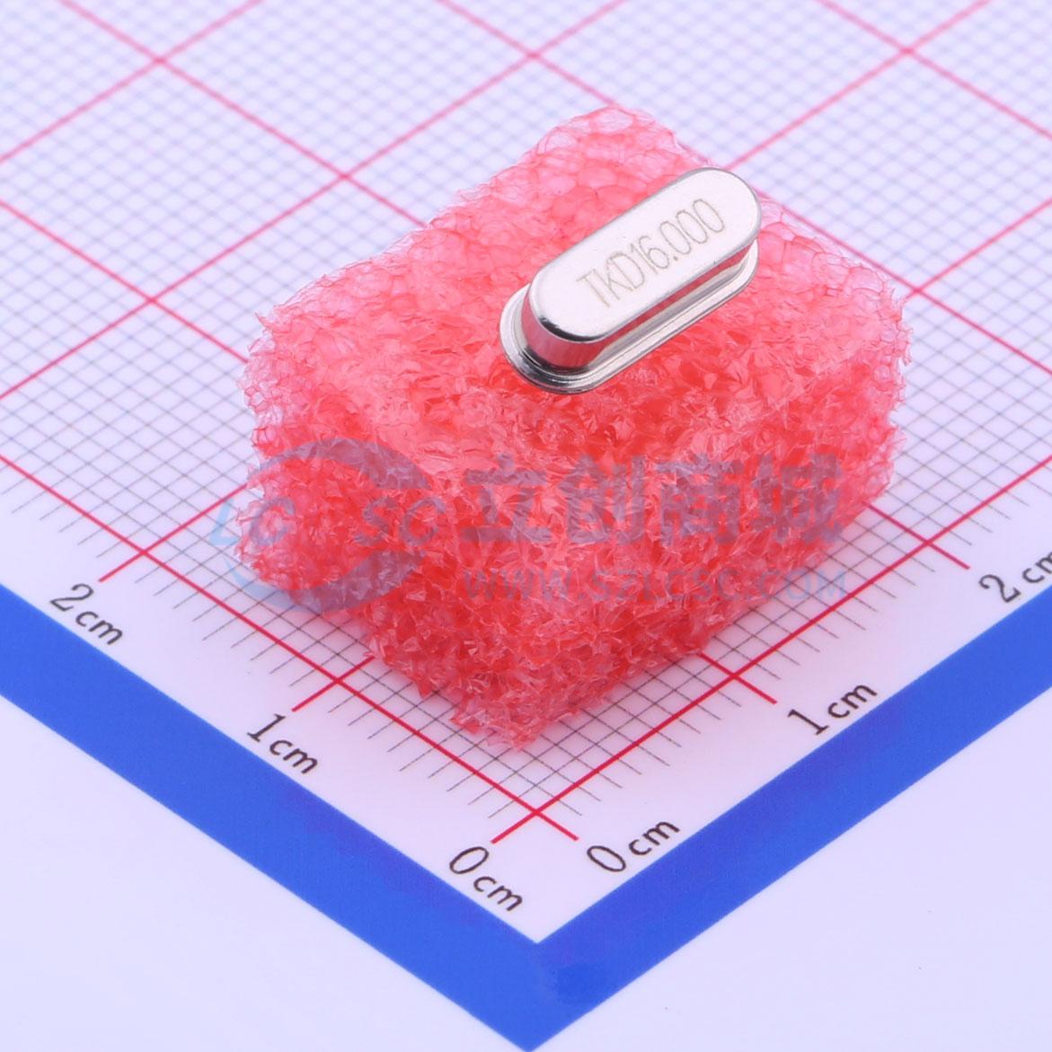 点击查看大图 49S-16M-20PF-10PPM实物图