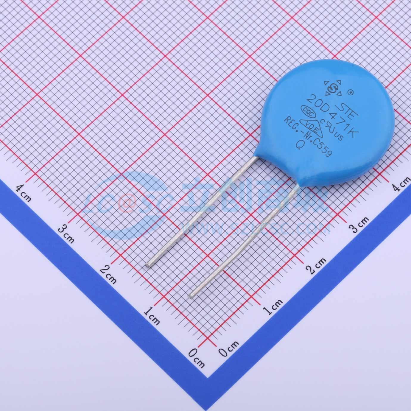 点击查看大图 STE20D471K1DN0FQB0R0实物图