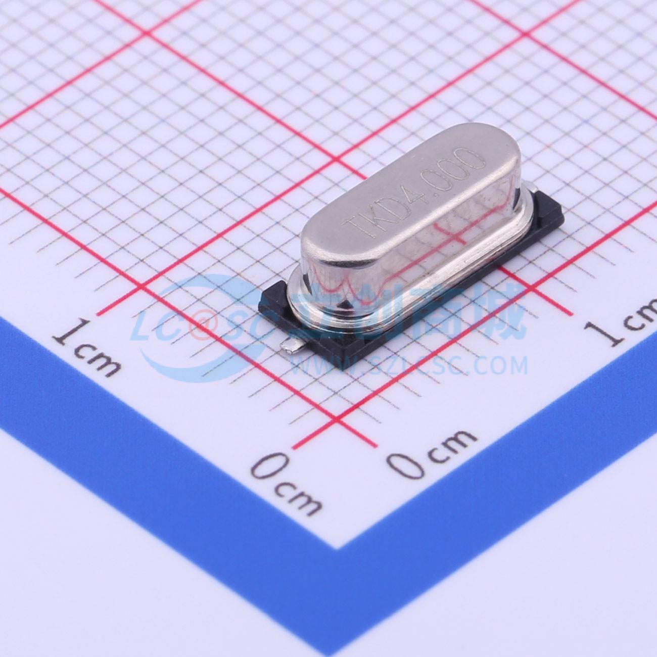 点击查看大图 49SMD-4MHZ-15PF-20PPM实物图