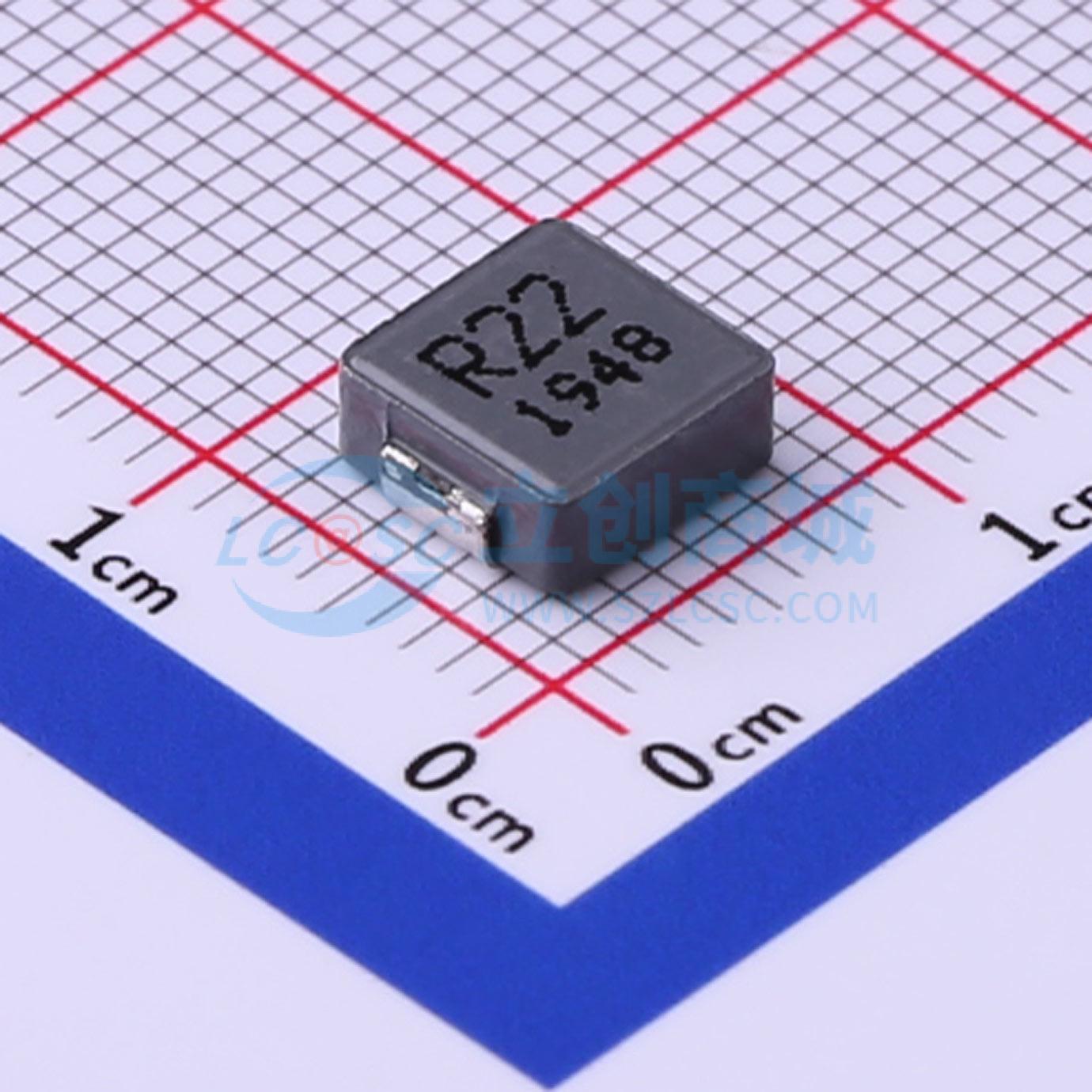 点击查看大图 TMPC0603H-R22YG-D实物图