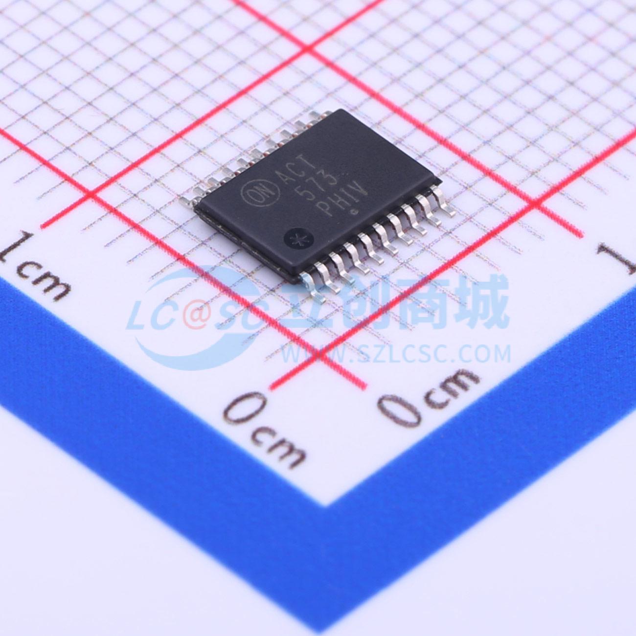 点击查看大图 MC74ACT573DTR2G实物图