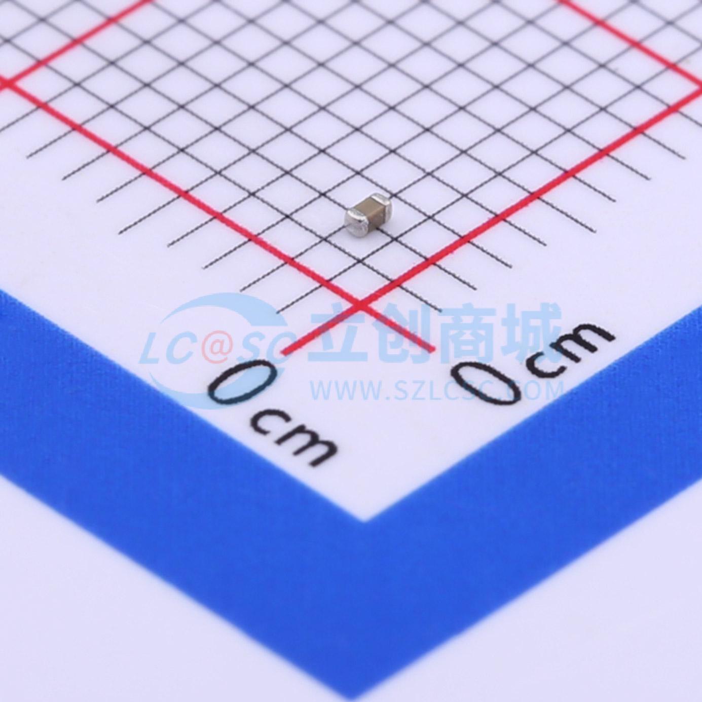 点击查看大图 TCC0402X5R224K100AT实物图