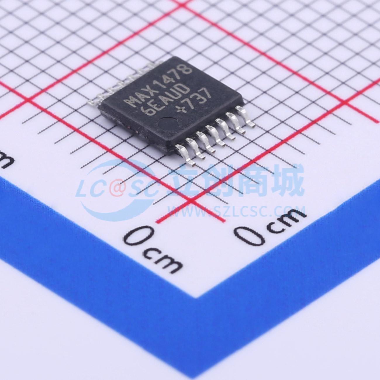 点击查看大图 MAX14786EAUD+实物图