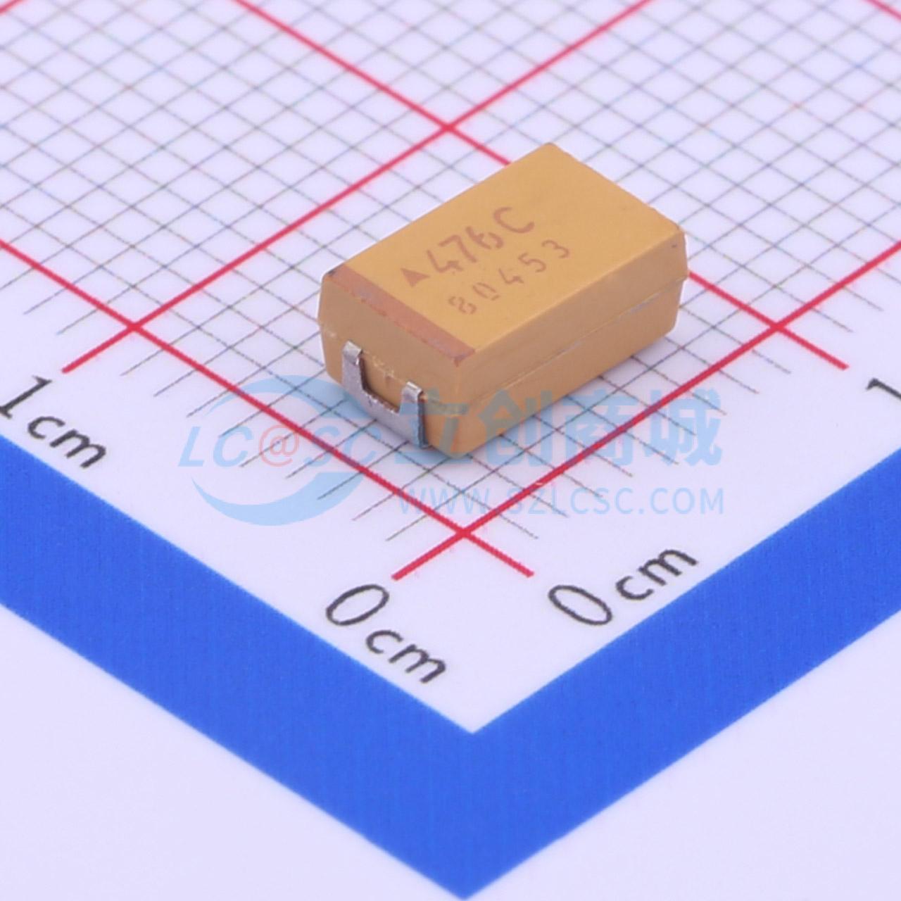 点击查看大图 TPSD476K016R0150实物图