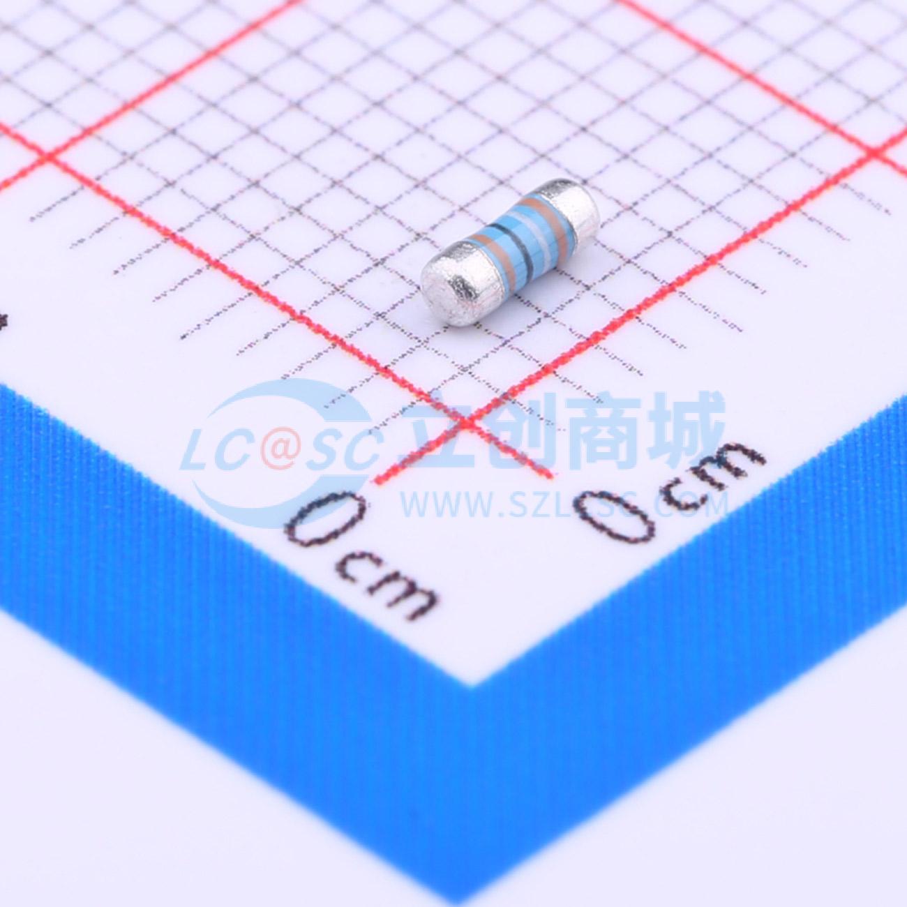 点击查看大图 MELF-MFR02041/4WS390KΩFT50实物图
