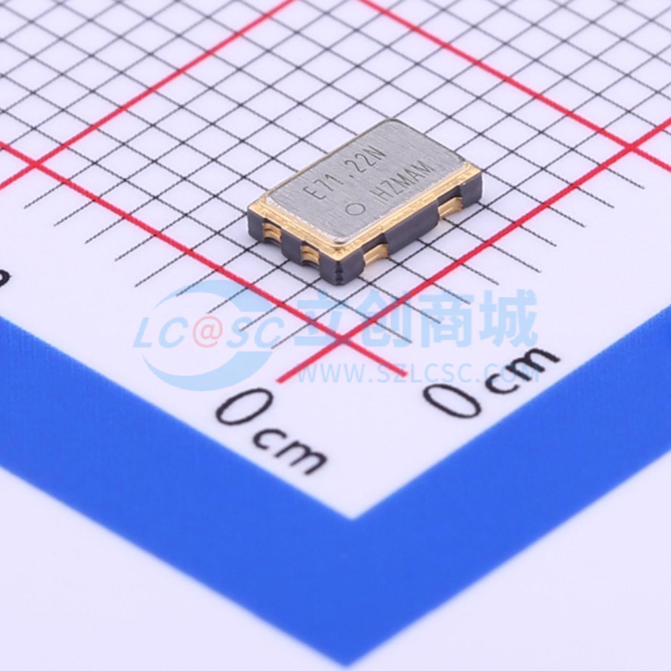点击查看大图 SG-8018CB 71.223000MHz TJHPA实物图
