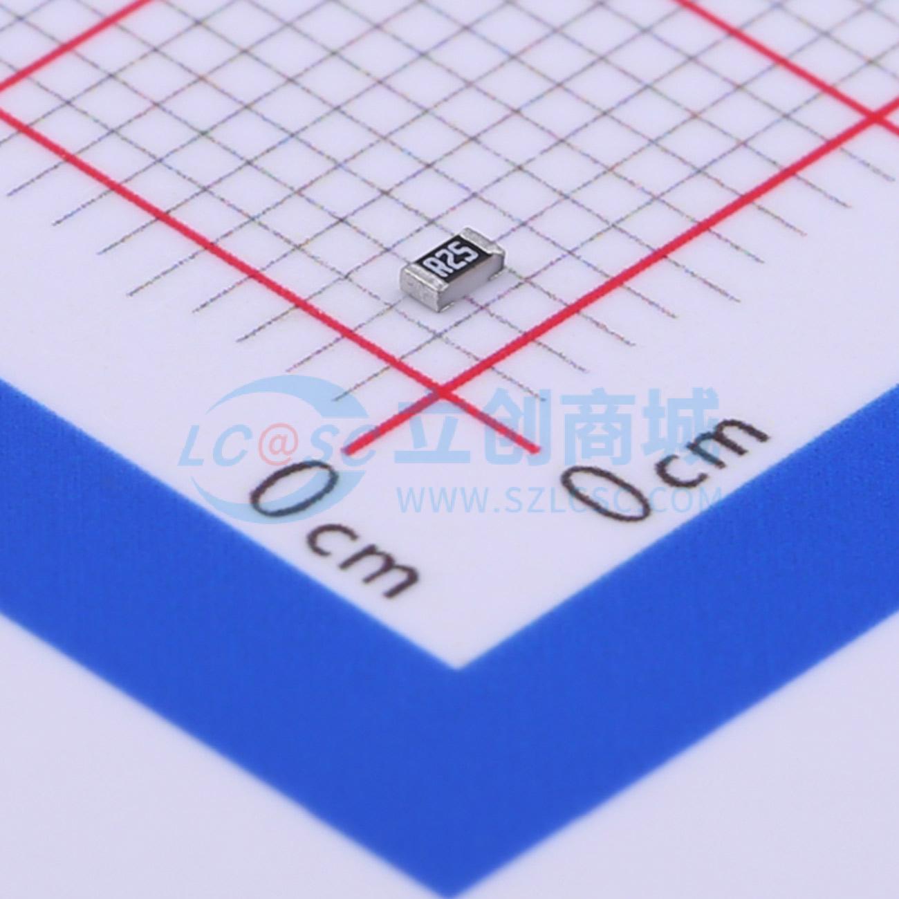 点击查看大图 CSR0603FKR250实物图