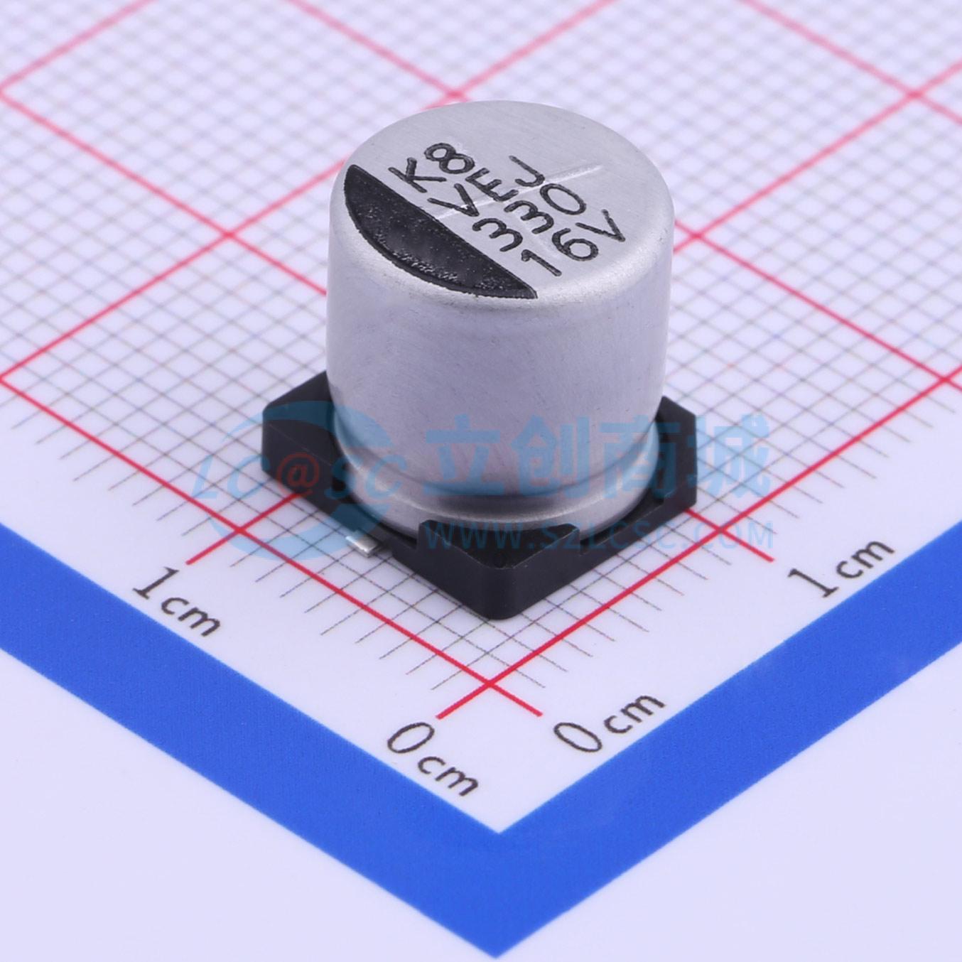 点击查看大图 VEJ331M1CTR-1010实物图