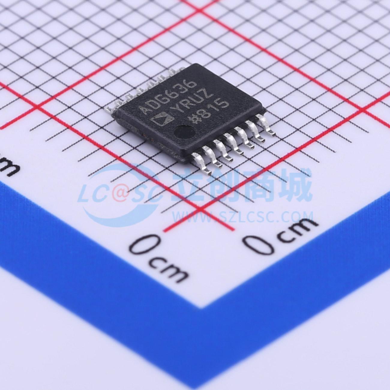 点击查看大图 ADG636YRUZ实物图