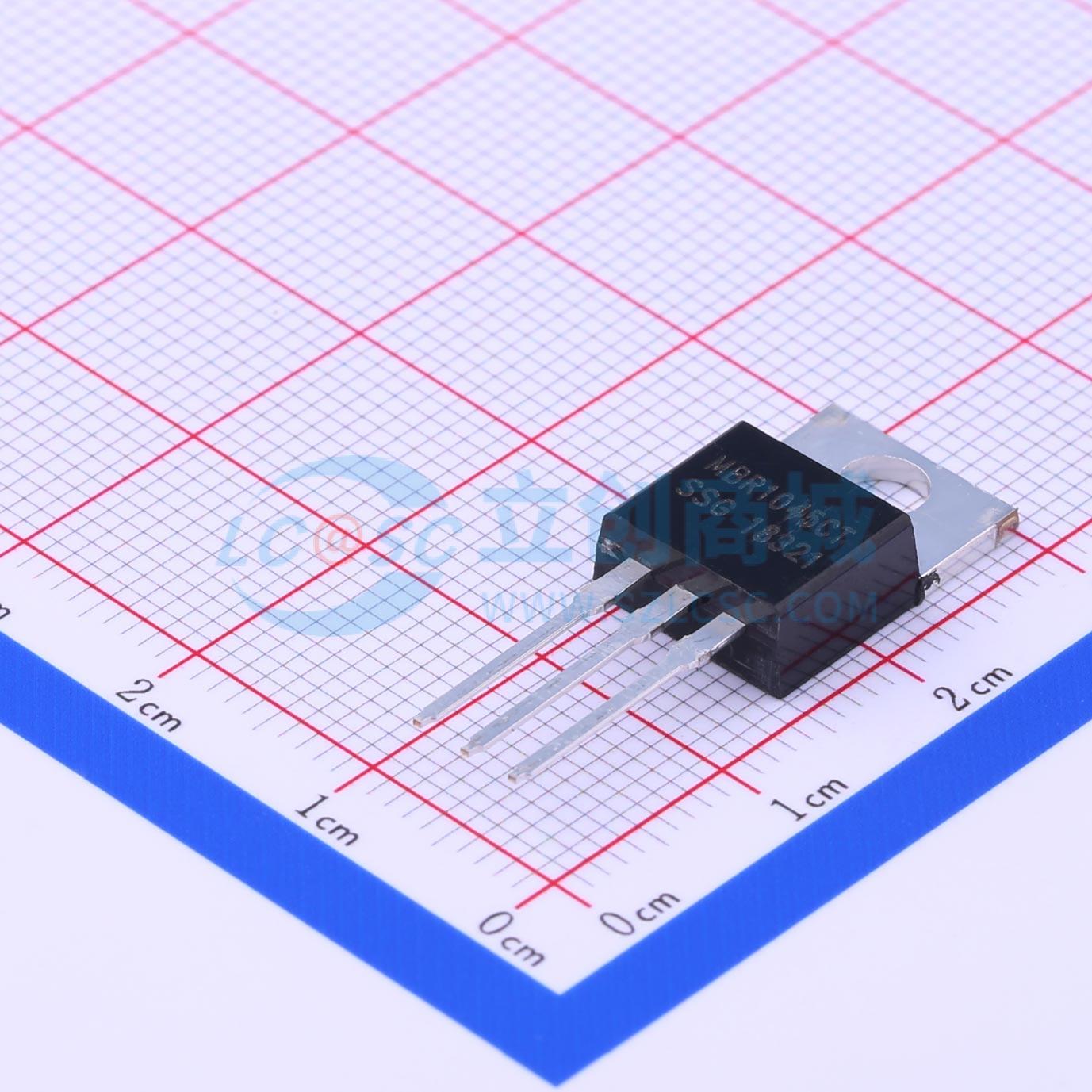 点击查看大图 MBR1045CT实物图
