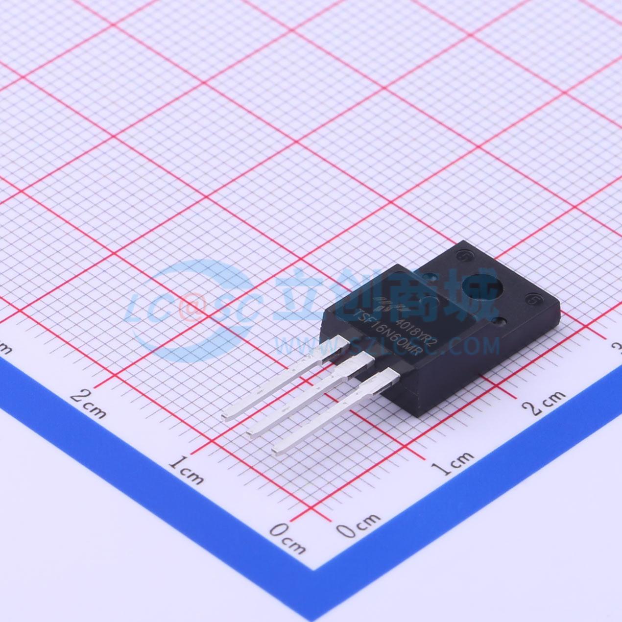 点击查看大图 TSF16N60MR实物图