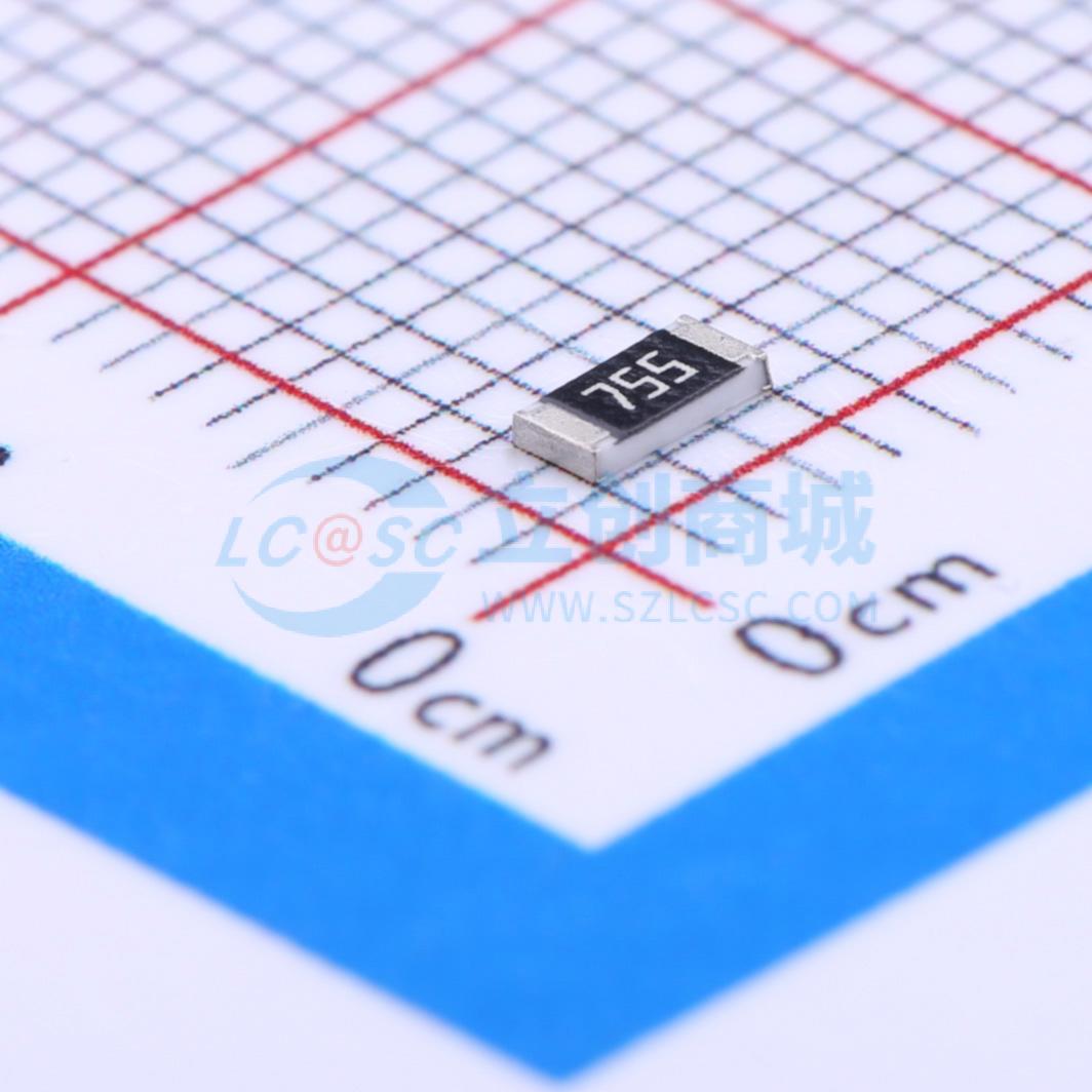 RC1206JR-077M5L实物图