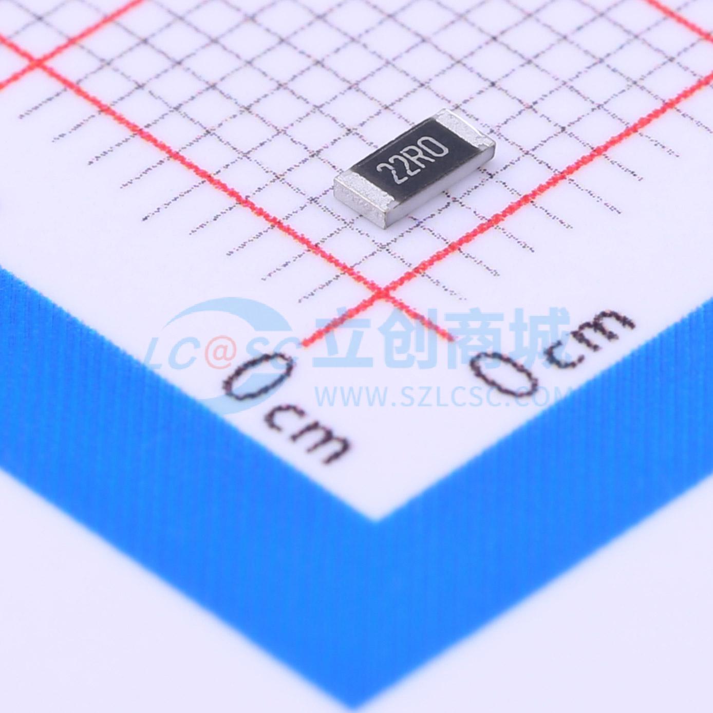 点击查看大图 RMC1206221%N实物图