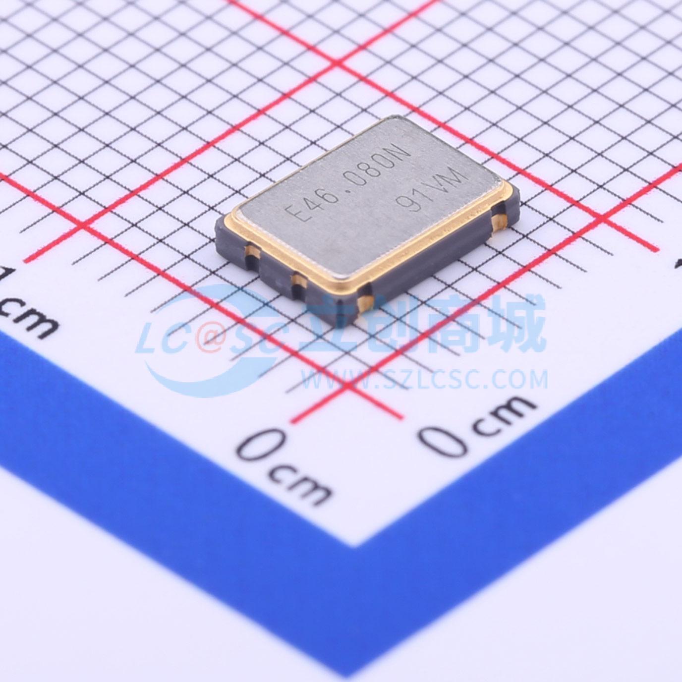 点击查看大图 SG-8002CA 46.080000MHz PCM实物图