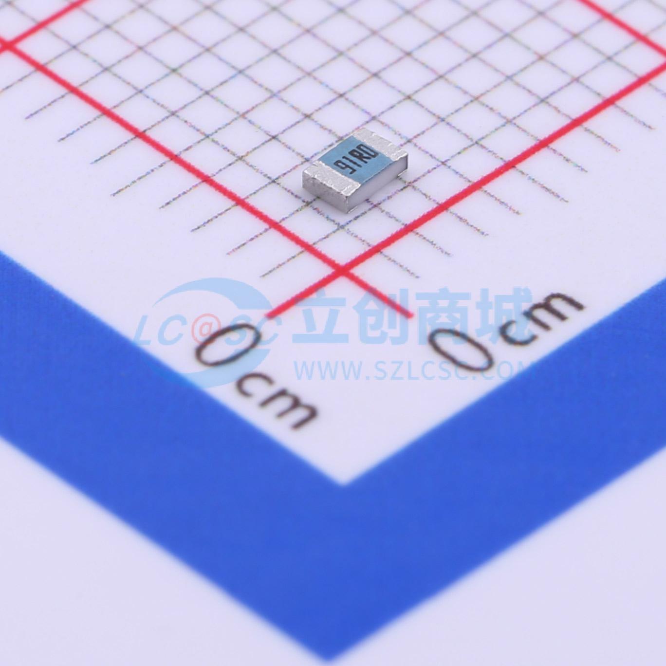 点击查看大图 RK73H2ATTD91R0F实物图