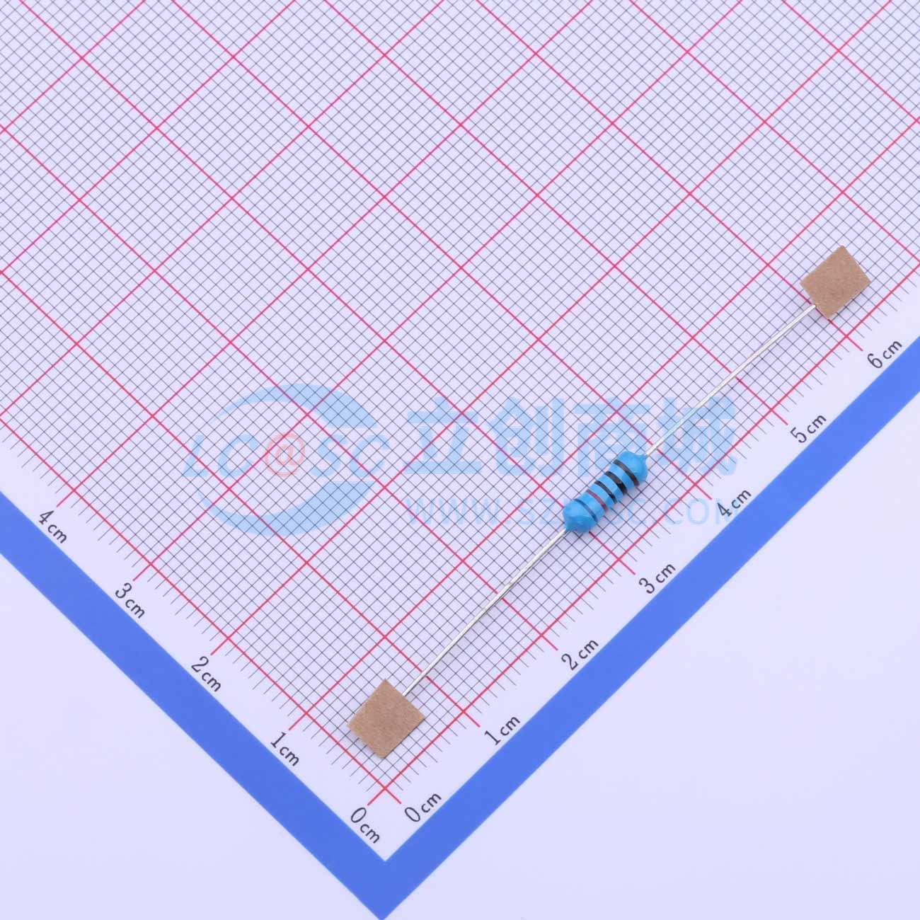 点击查看大图 RN1/2W620ΩFT/BA1实物图