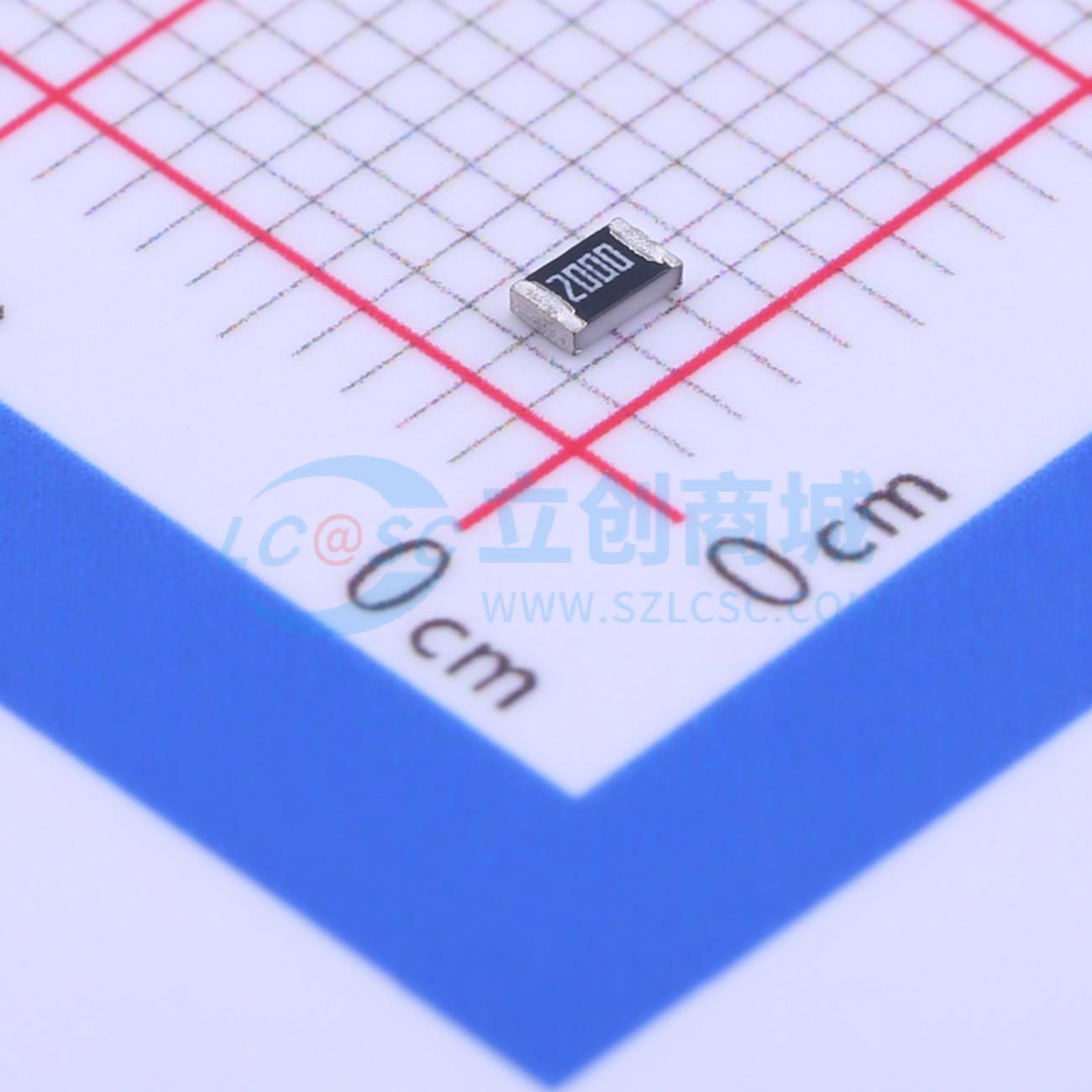 RT0805FRE07200RL实物图