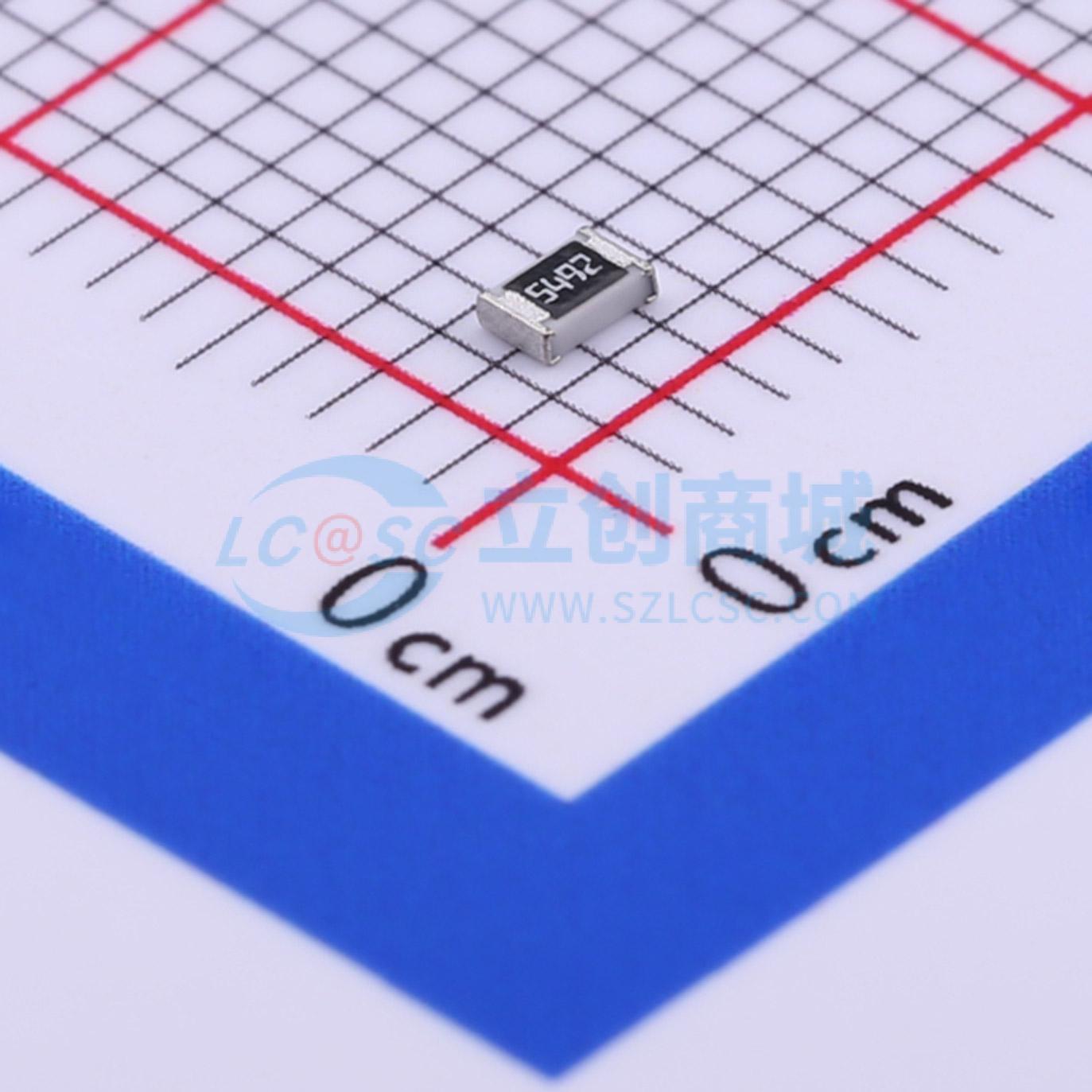 点击查看大图 ERJ6ENF5492V实物图