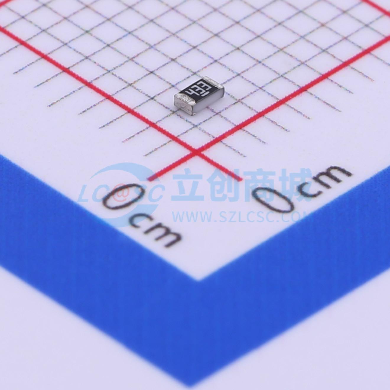 点击查看大图 RT0603BRD0743KL实物图
