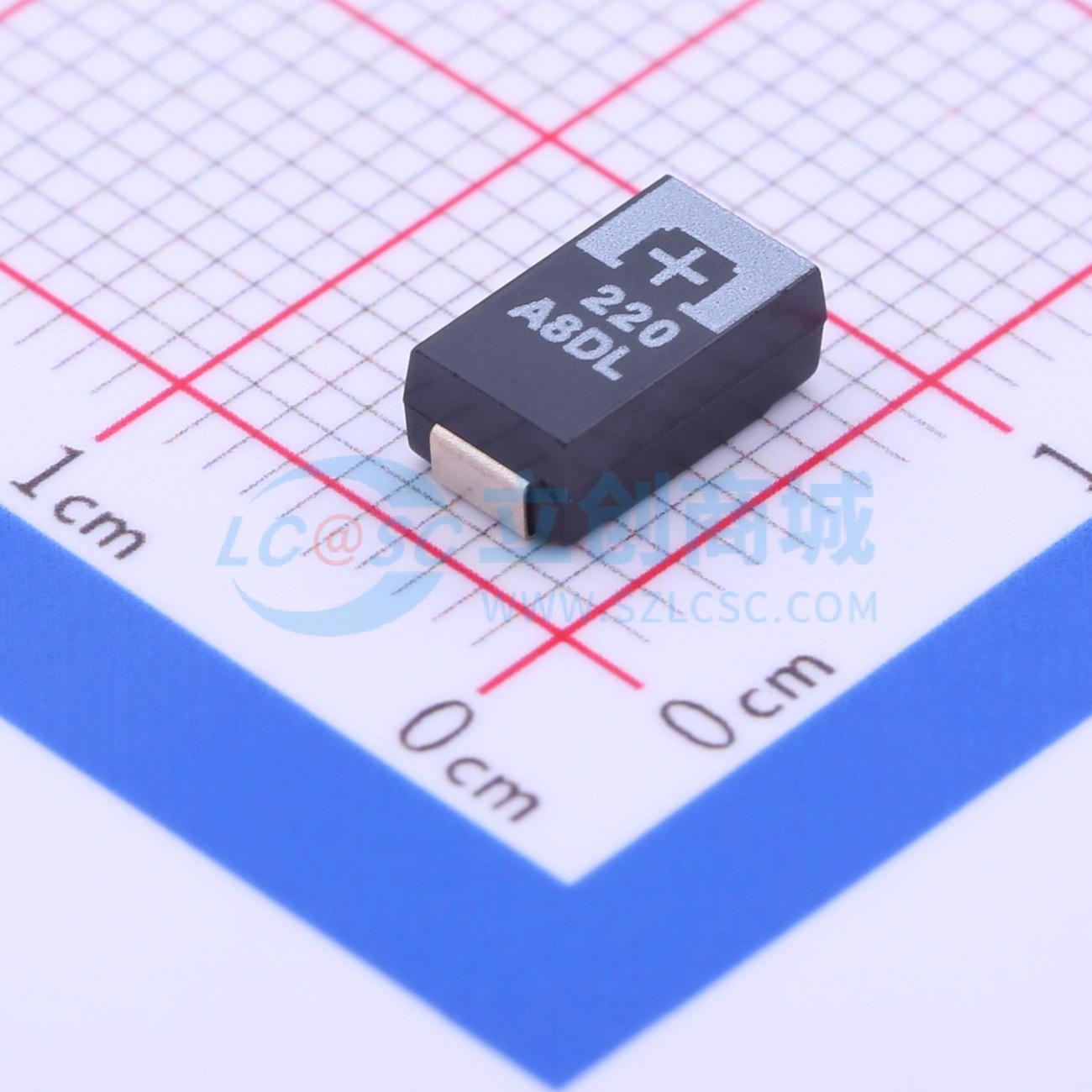 点击查看大图 10TPB220ML实物图