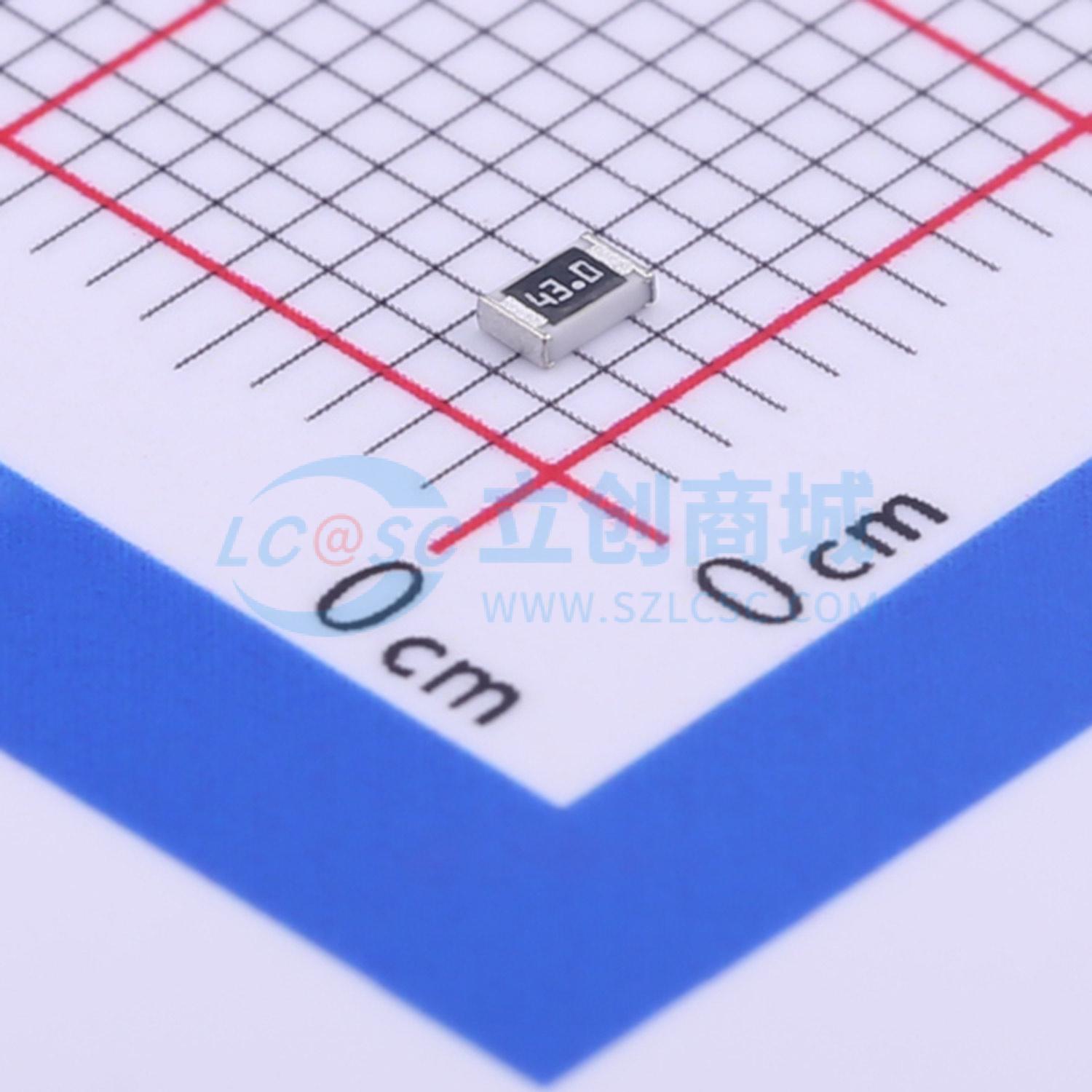 点击查看大图 ERJ6ENF43R0V实物图