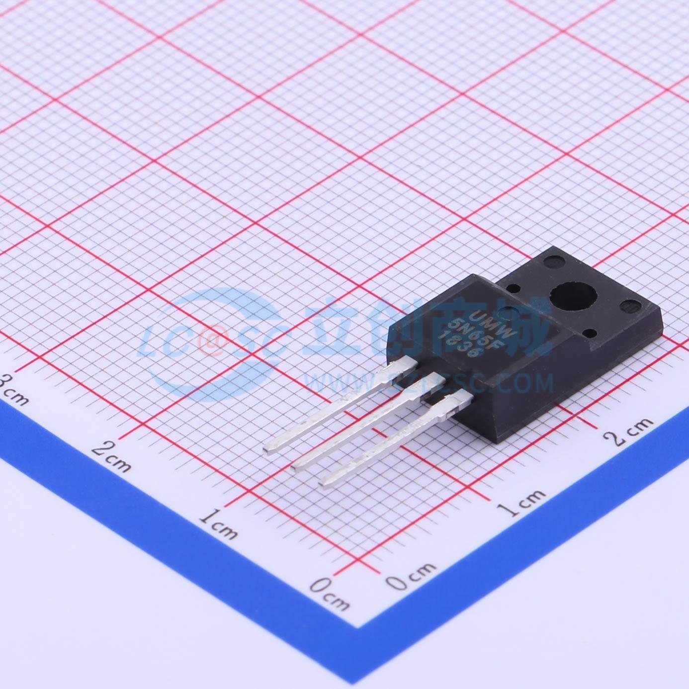 点击查看大图 5N65F实物图