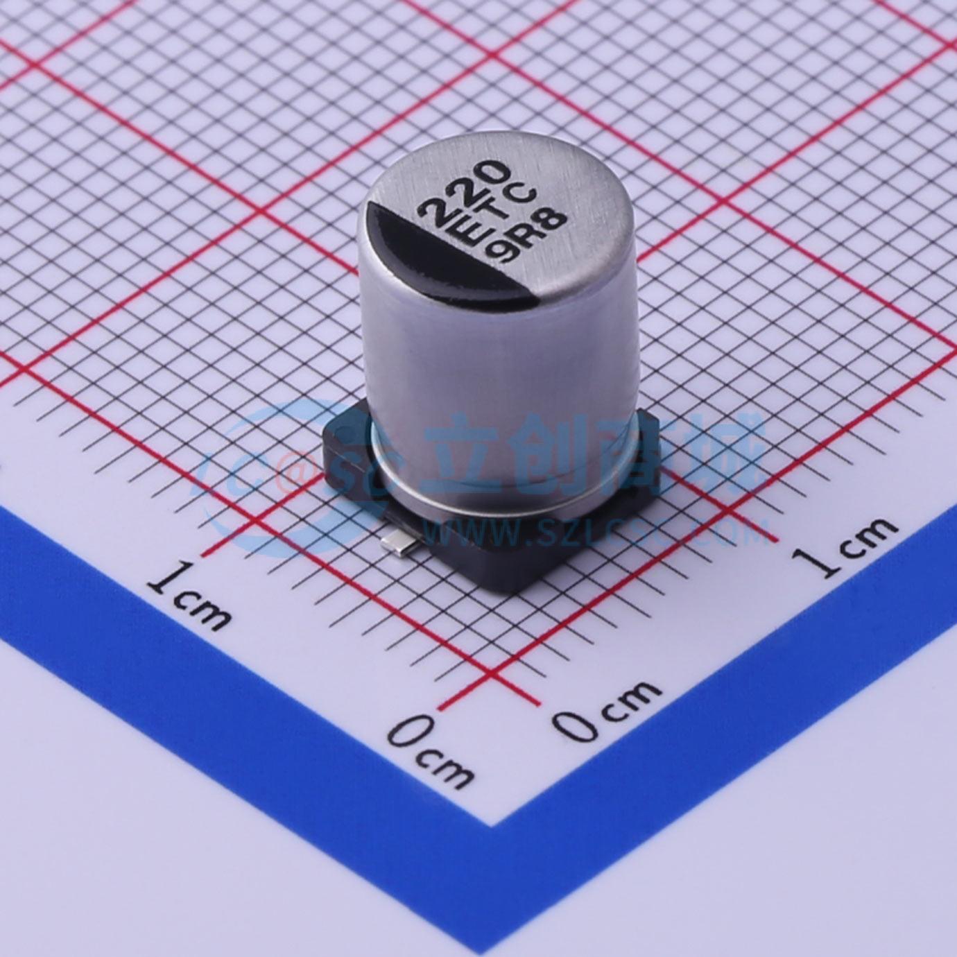 点击查看大图 EEETC1E221UP实物图