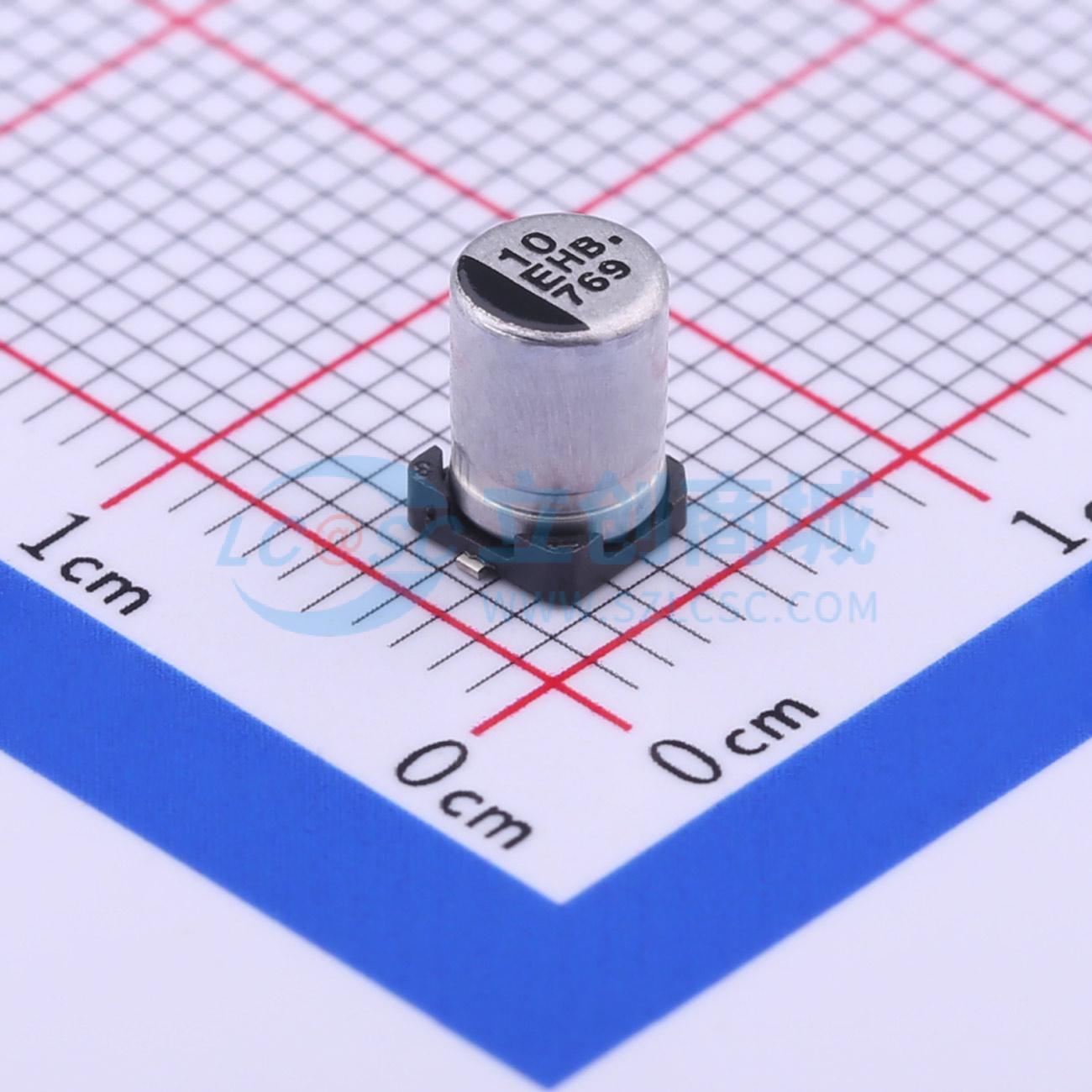 点击查看大图 EEEHBE100UAR实物图