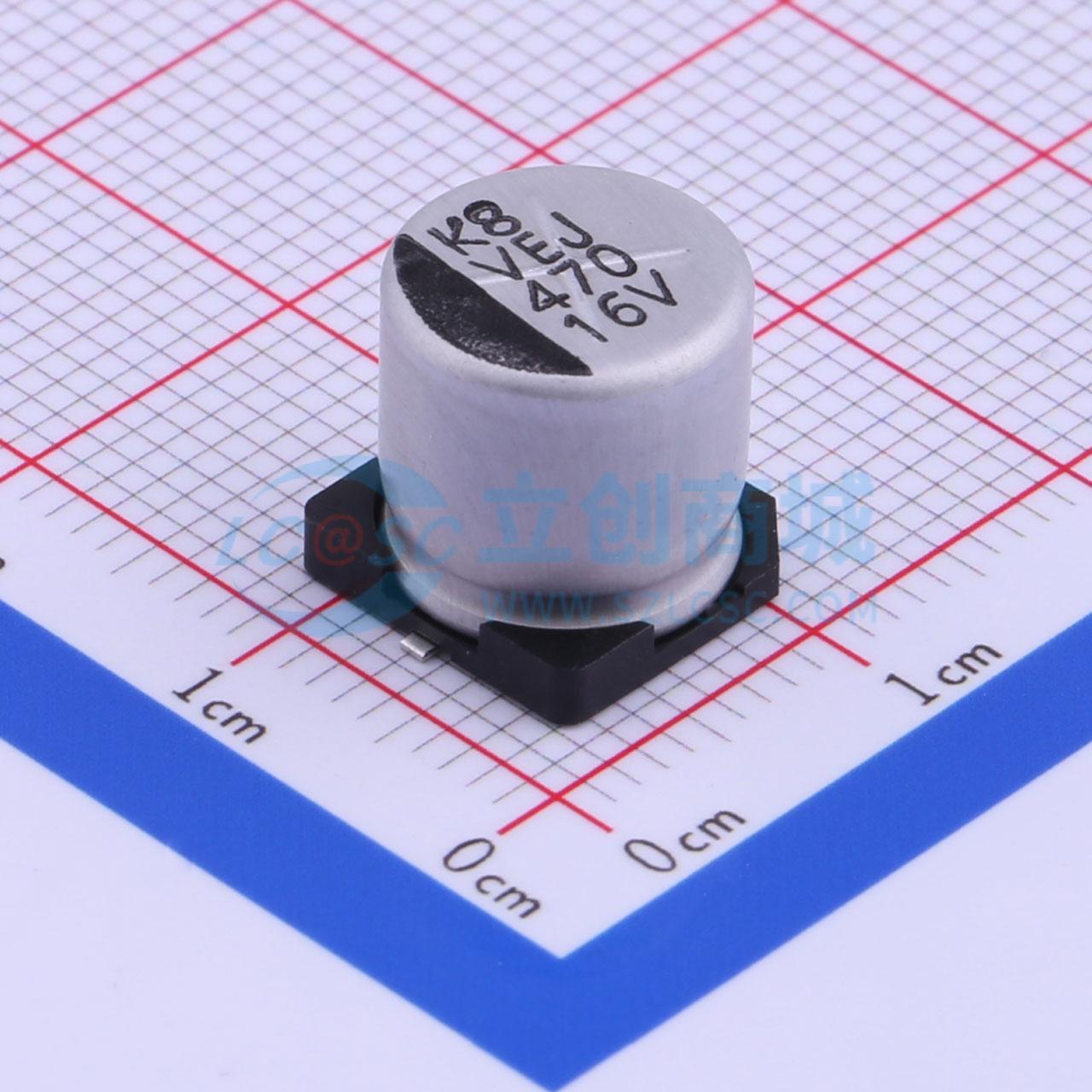 点击查看大图 VEJ471M1CTR-1010实物图