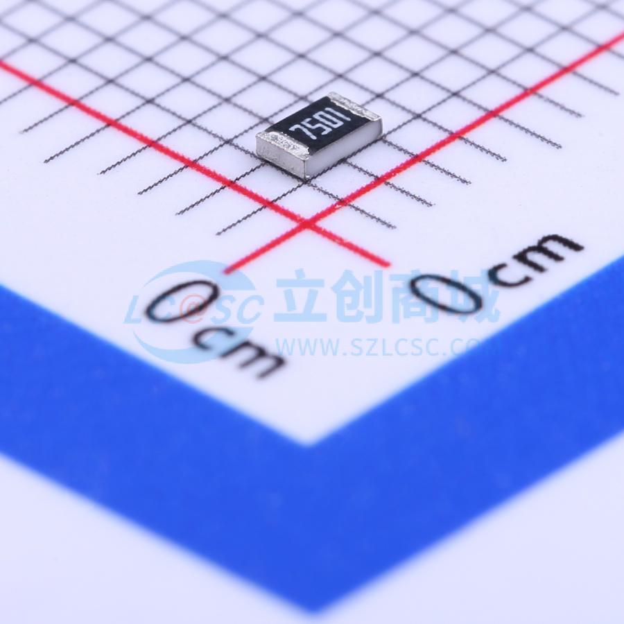 点击查看大图 RT0805BRD077K5L实物图