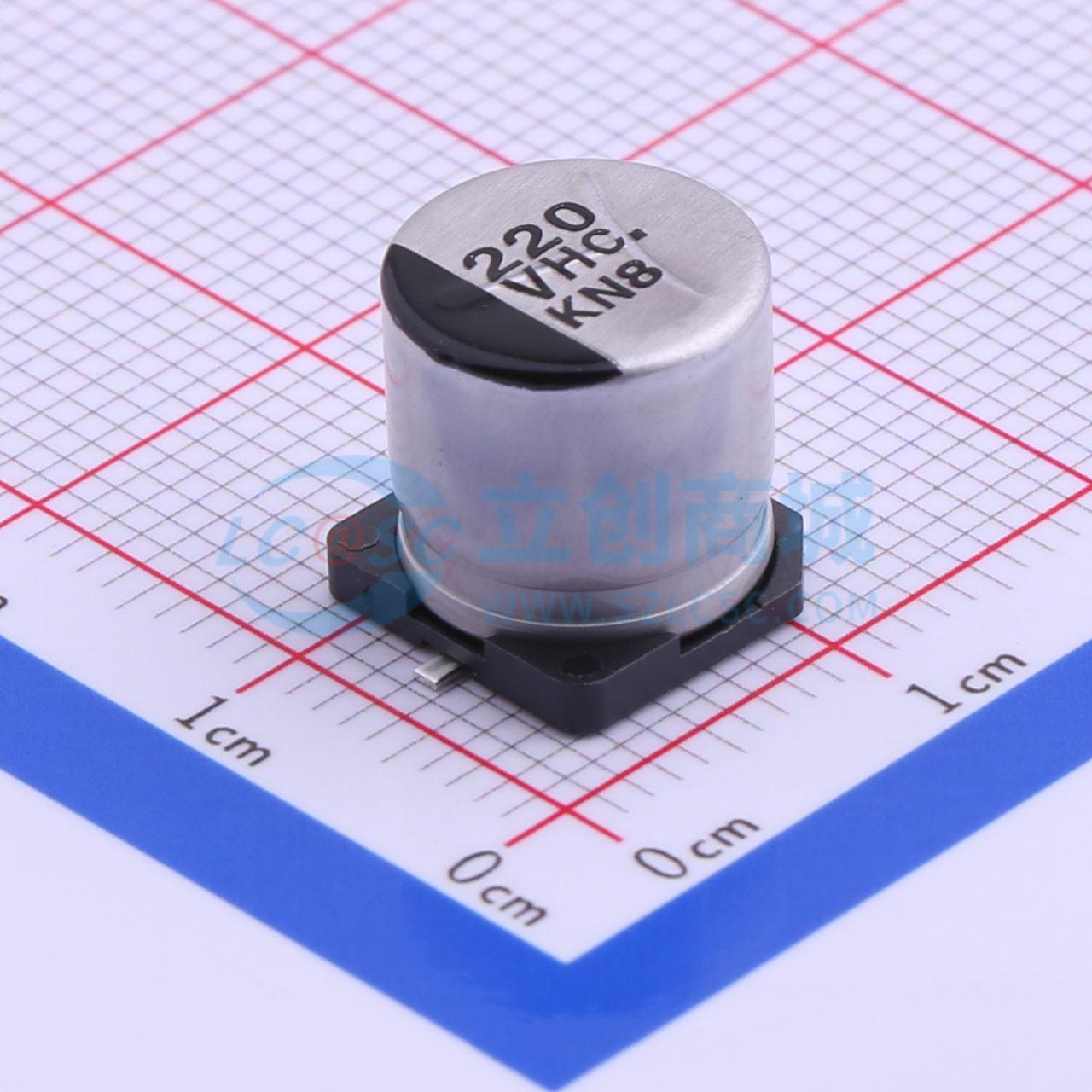 点击查看大图 EEEHC1V221P实物图