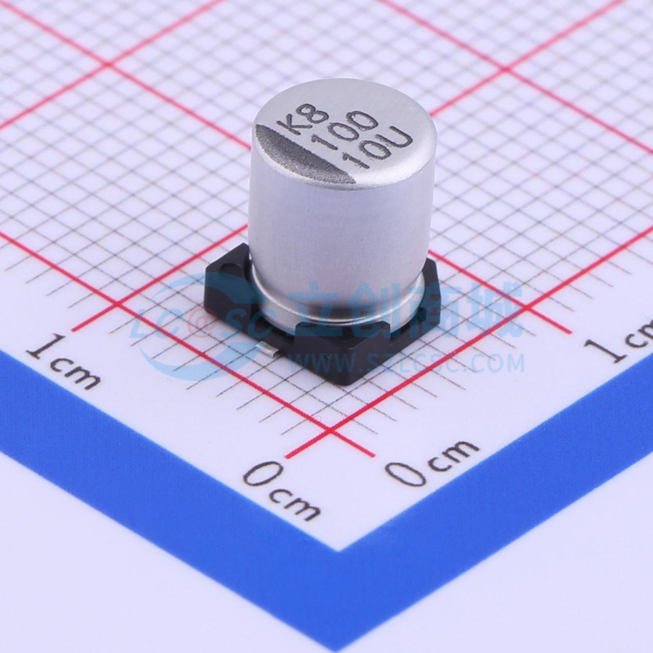 点击查看大图 VEU101M1ATR-0607实物图