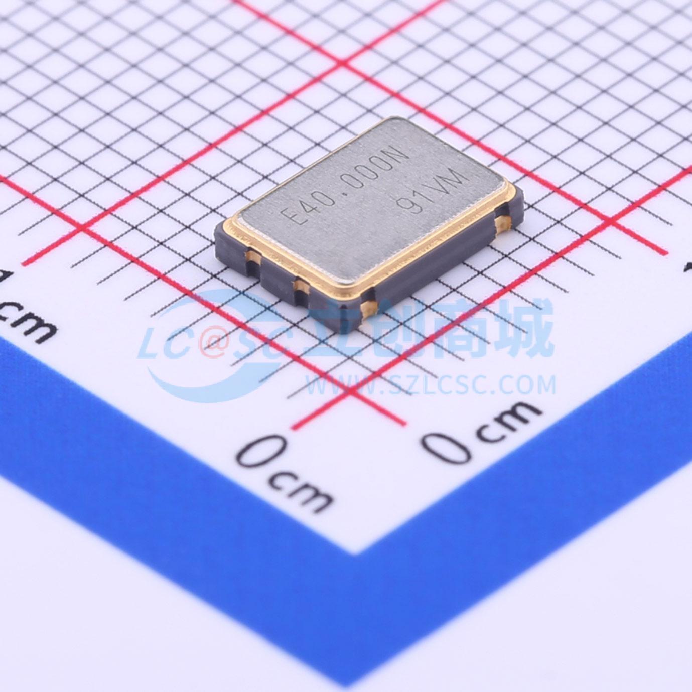 点击查看大图 SG-8002CA 40.000000MHz PCB实物图
