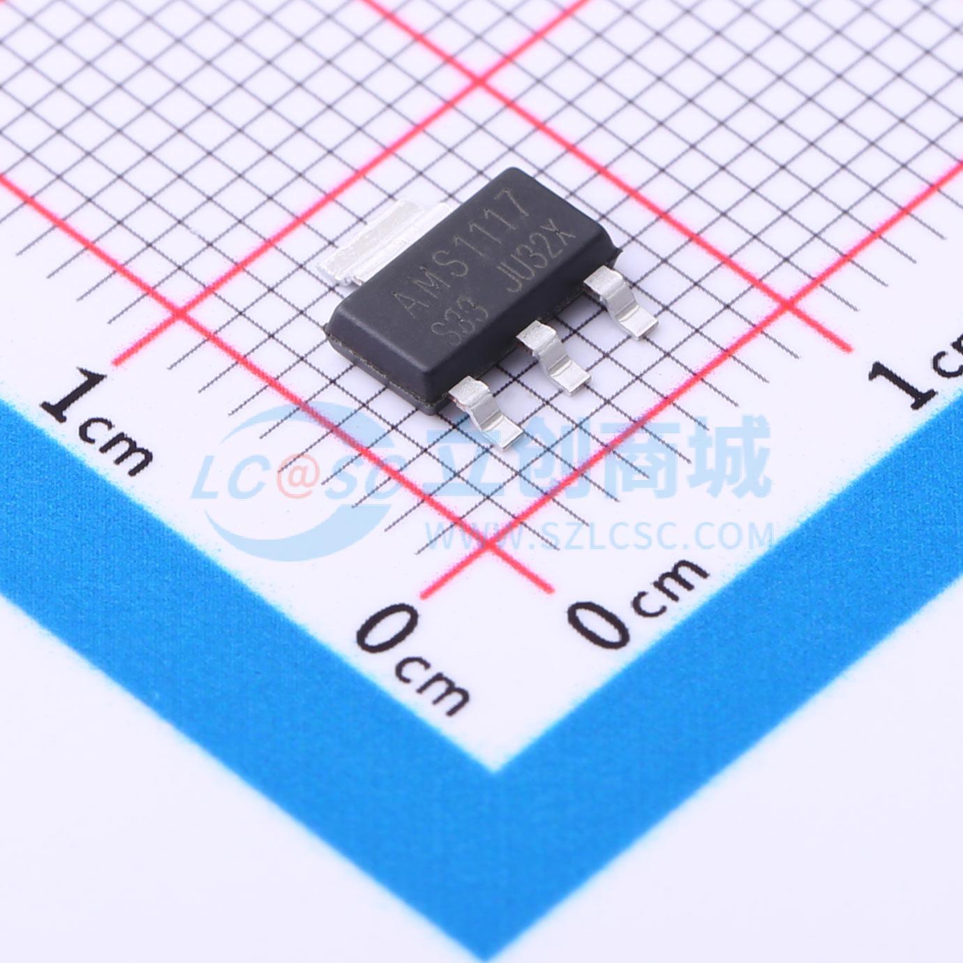 点击查看大图 AMS1117-T33实物图