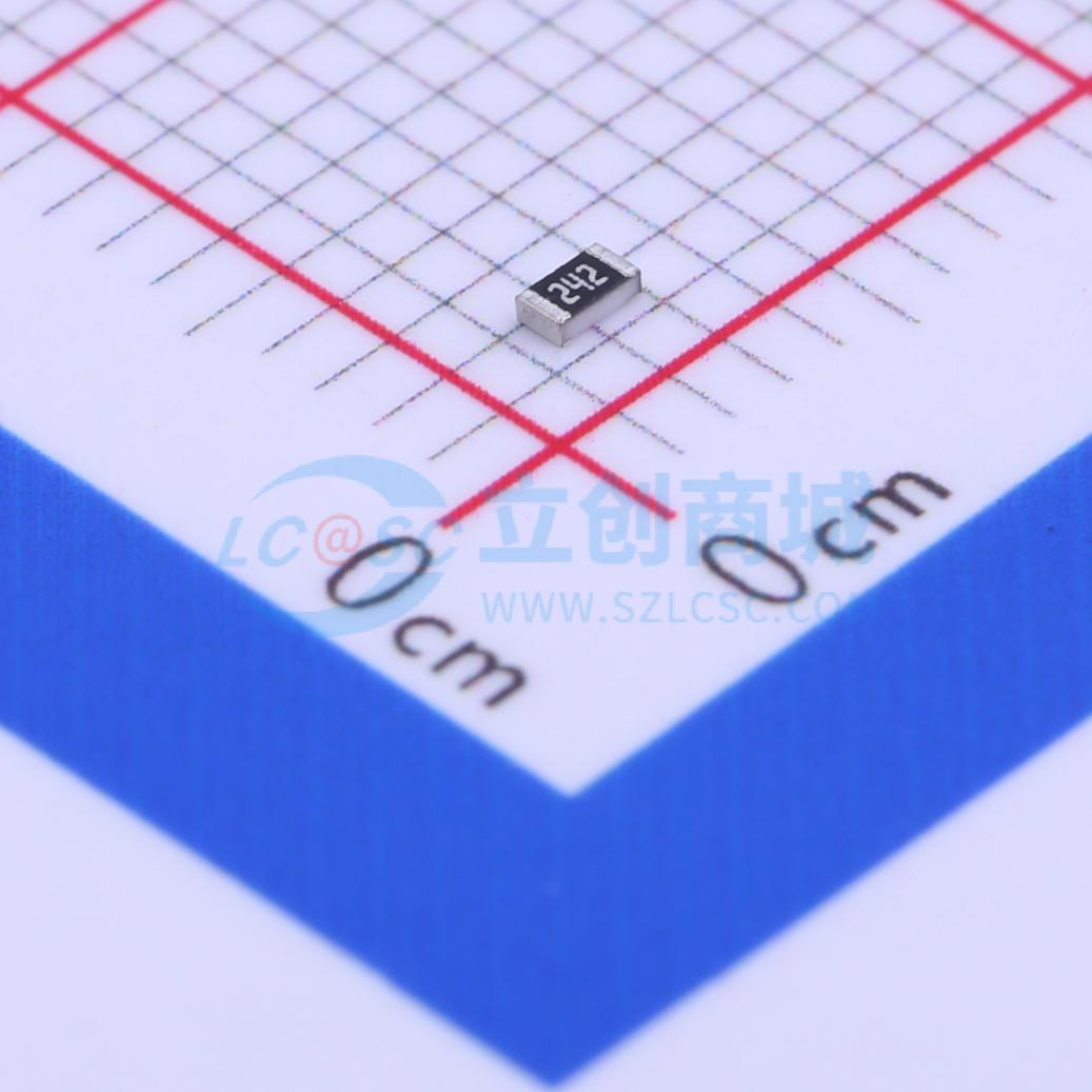 点击查看大图 MCR03ERTJ242实物图