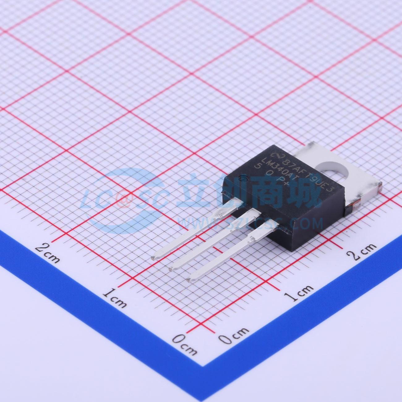 点击查看大图 LM340AT-5.0/NOPB实物图