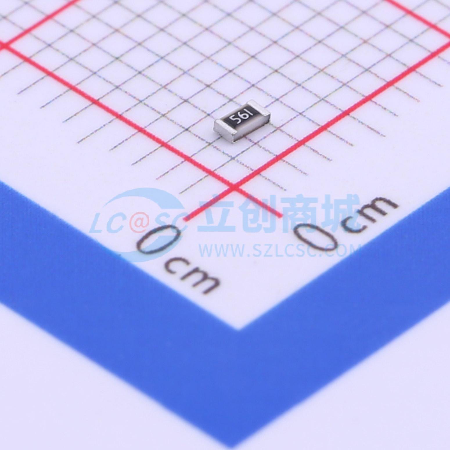 点击查看大图 RG1608P-561-B-T5实物图