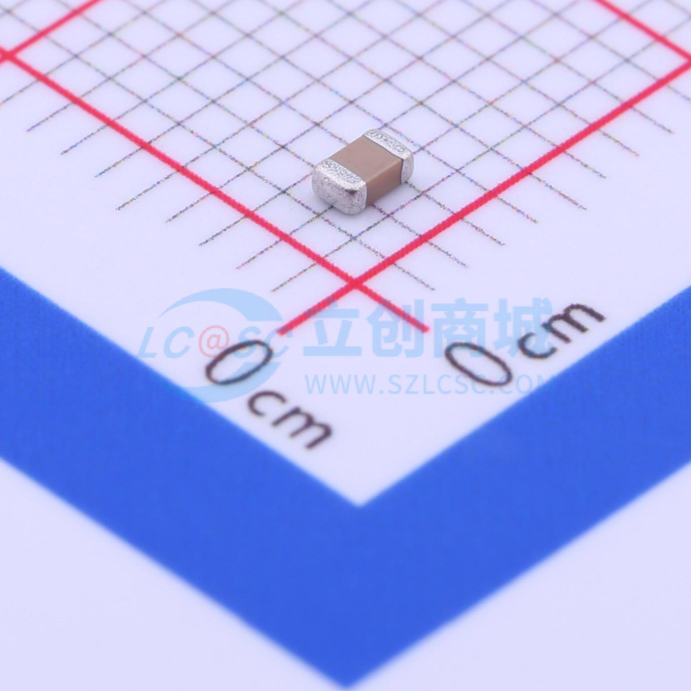 点击查看大图 0805B222K101CT实物图