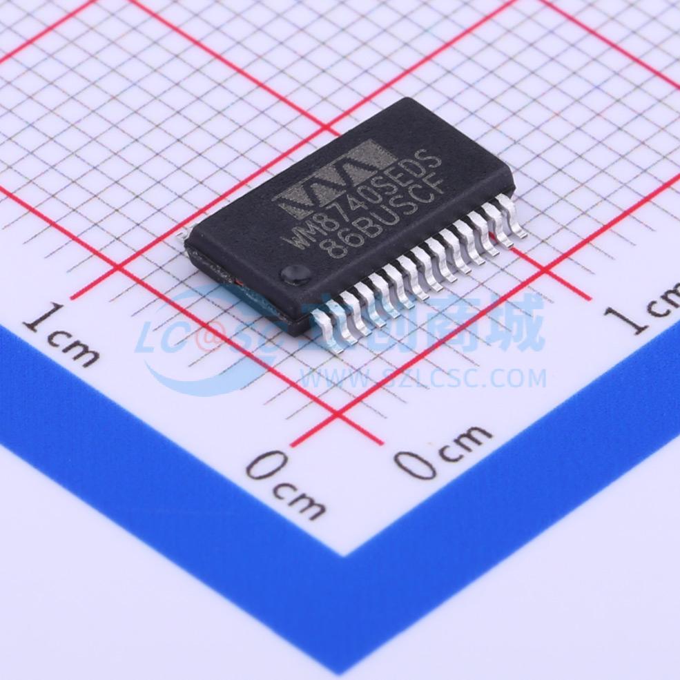 点击查看大图 WM8740SEDS/RV实物图