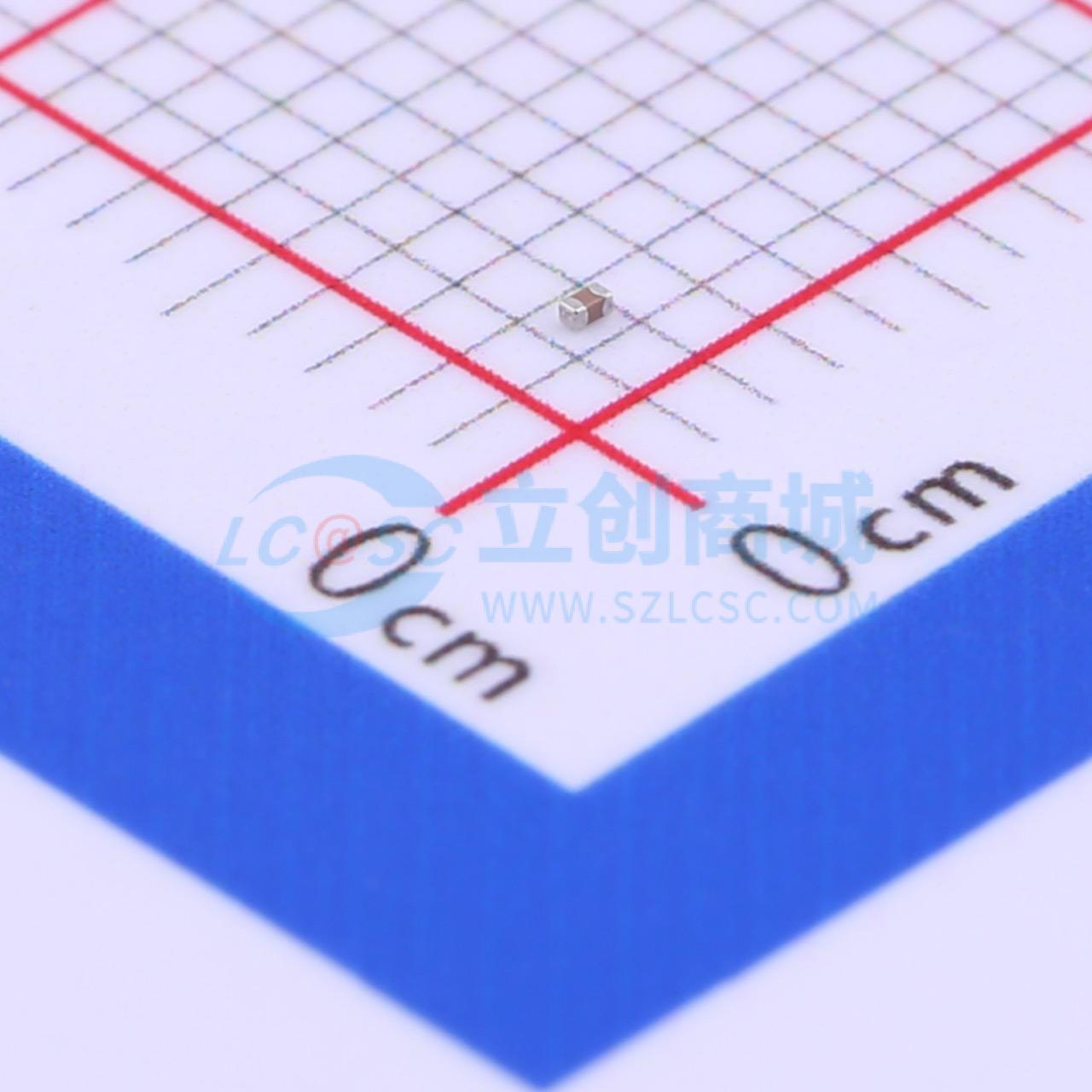 点击查看大图 C0603NP0708CGTS实物图
