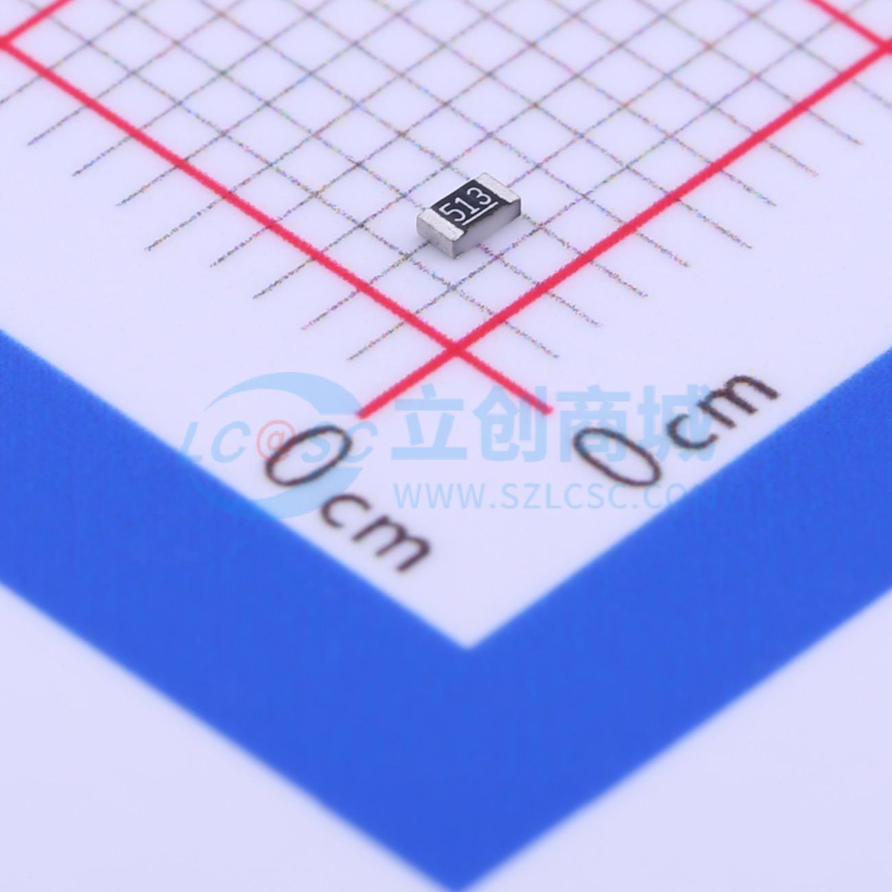 点击查看大图 ETCR0603F51K0K9实物图