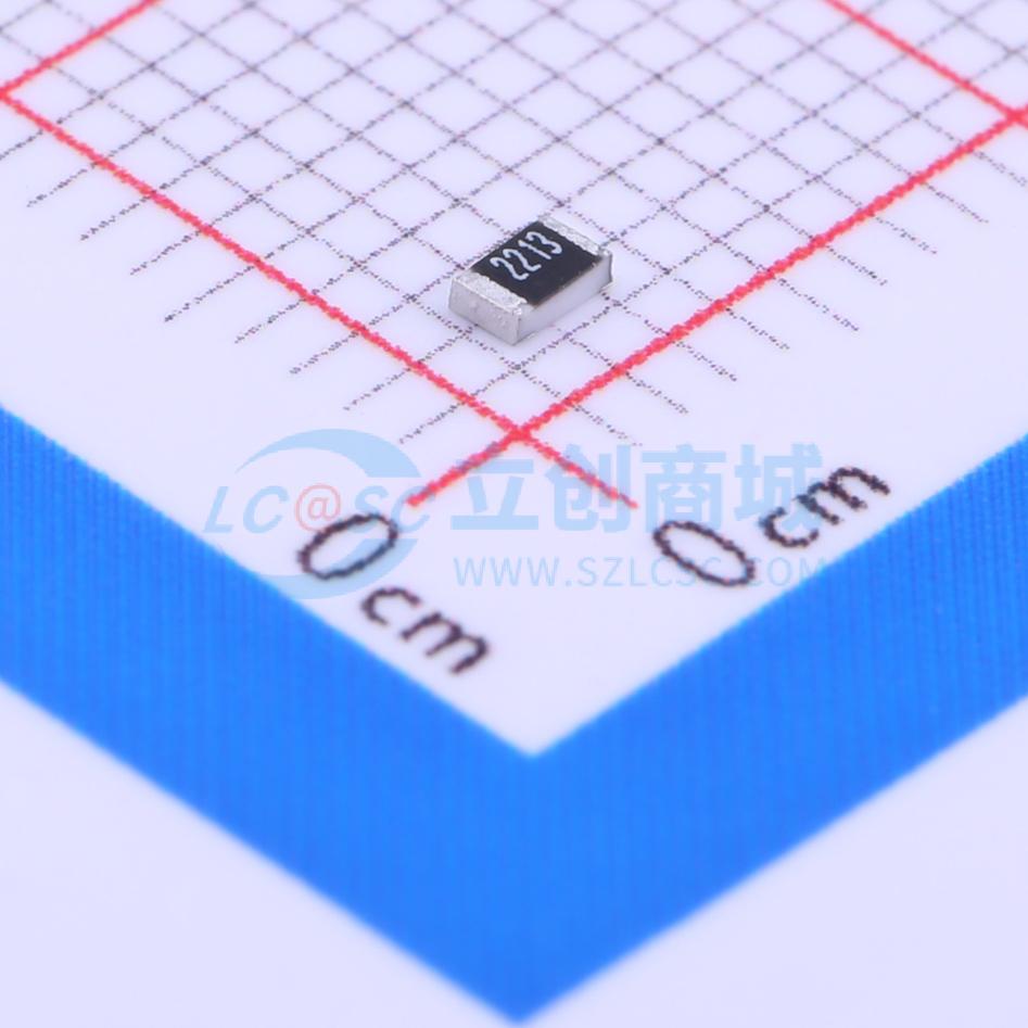 点击查看大图 RMC0805221K1%N实物图