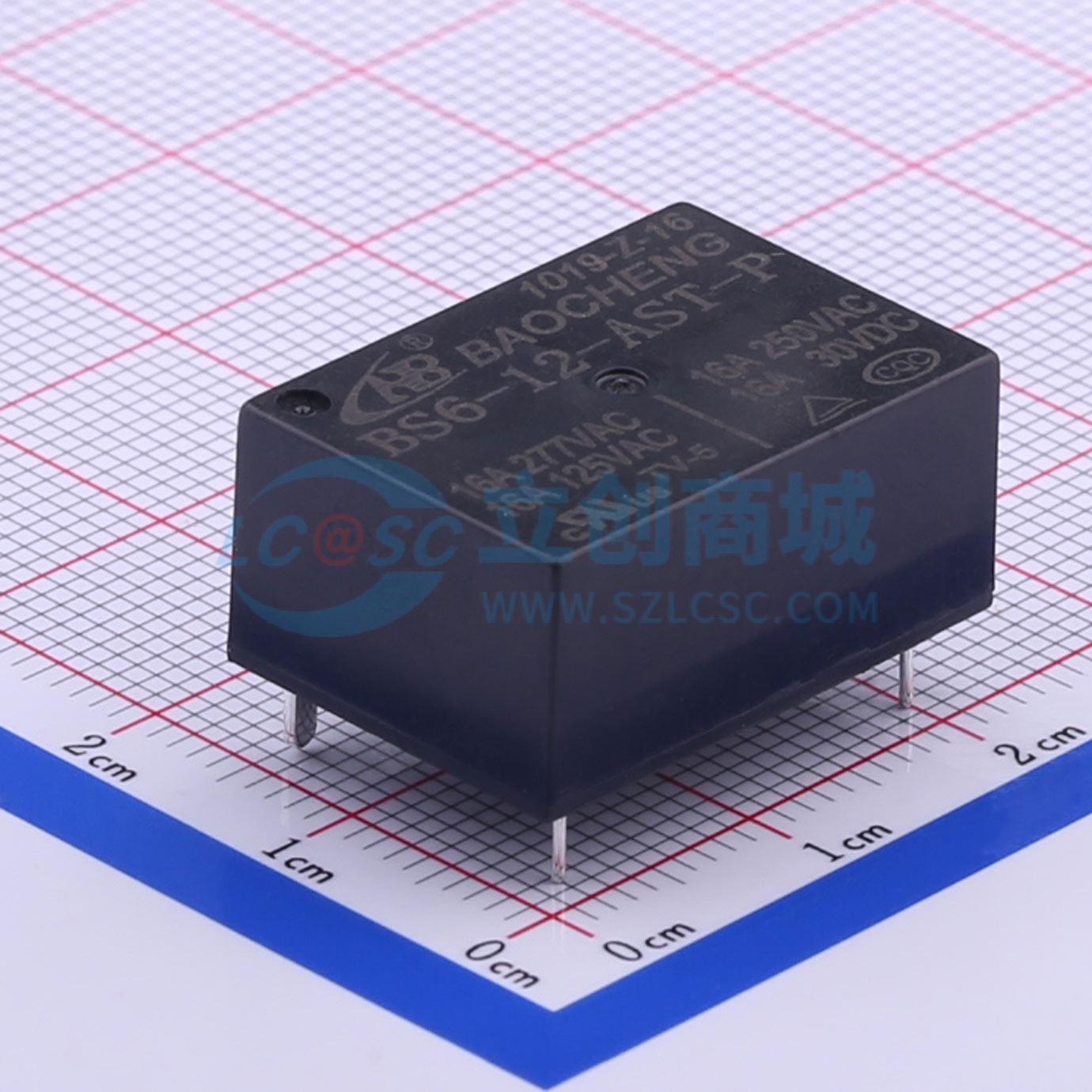 BS6-12-AST-P中文资料_最新报价_数据手册下载_NBC(宝橙)-功率继电器-立创商城