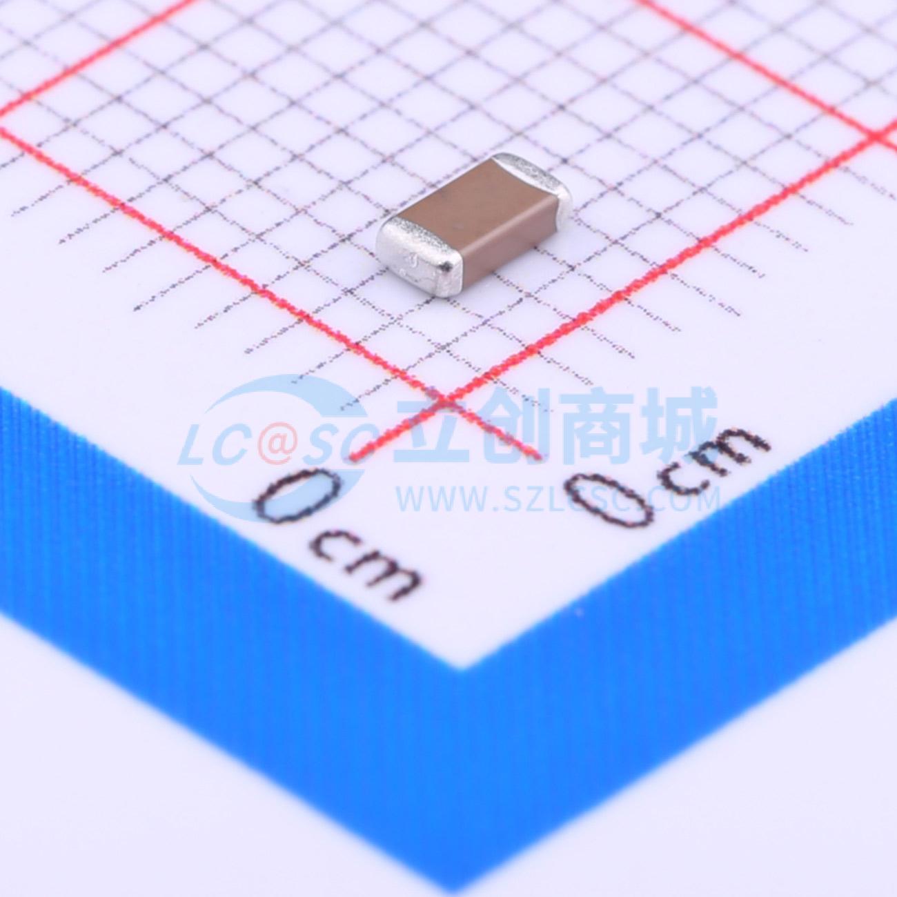 点击查看大图 TCC1206X7R222K501DT实物图