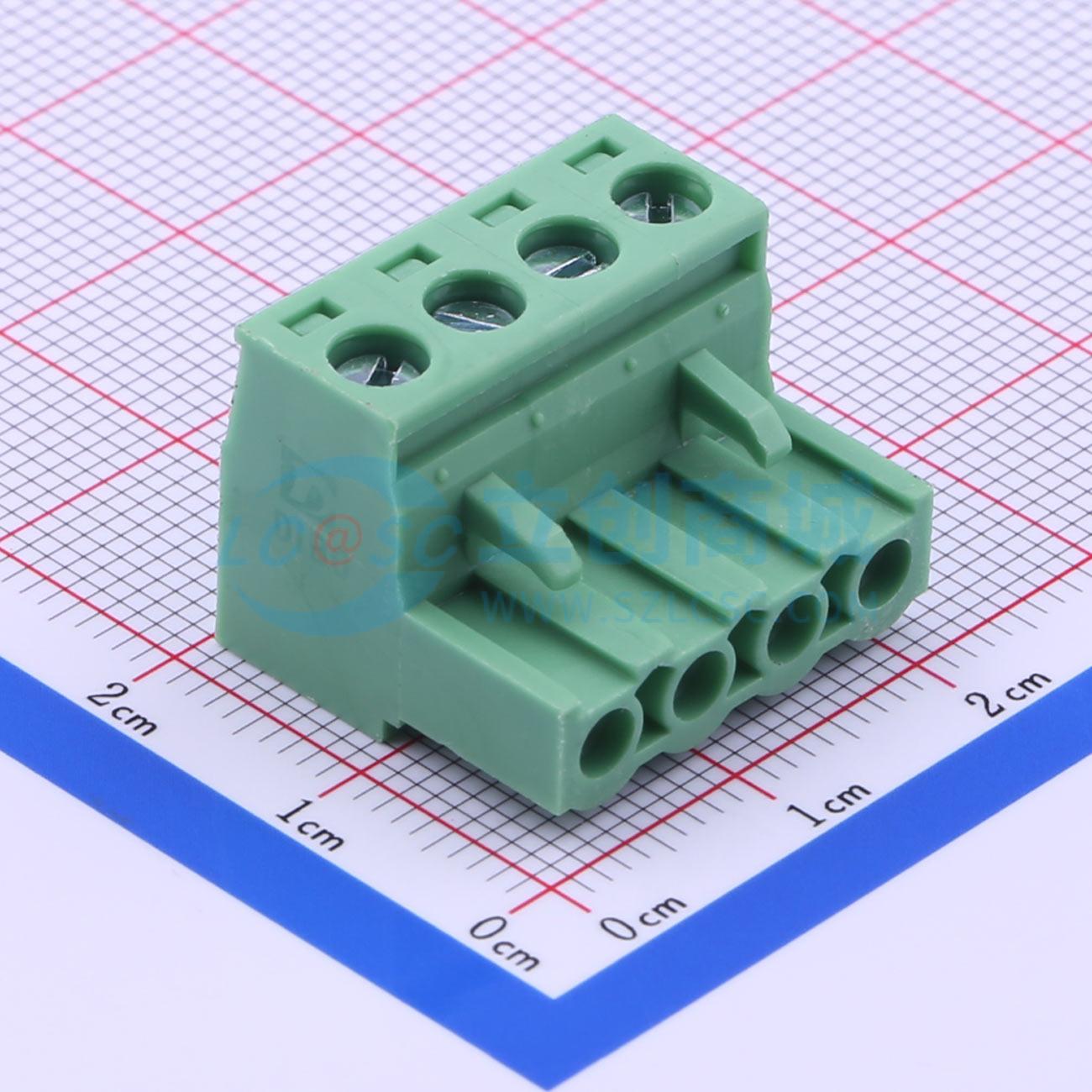 点击查看大图 DB2EK-5.08-4P-GN-S实物图