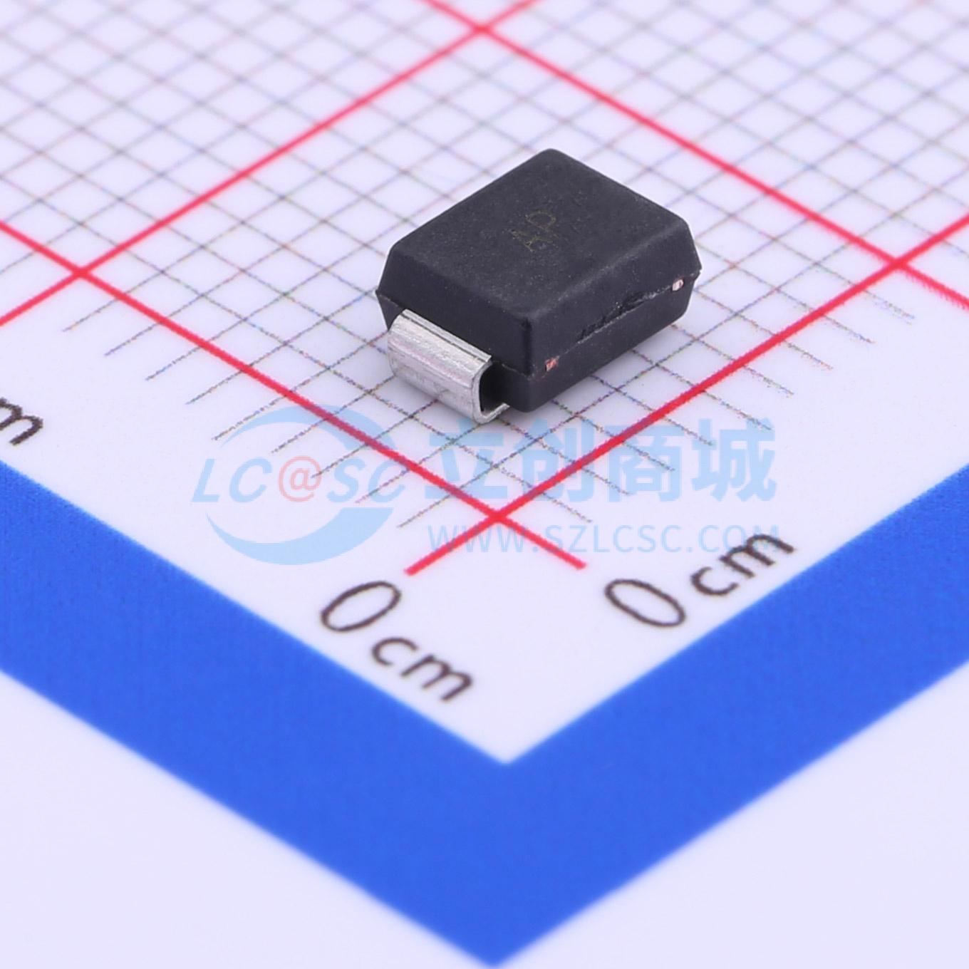 点击查看大图 SMBJ7.5CA实物图