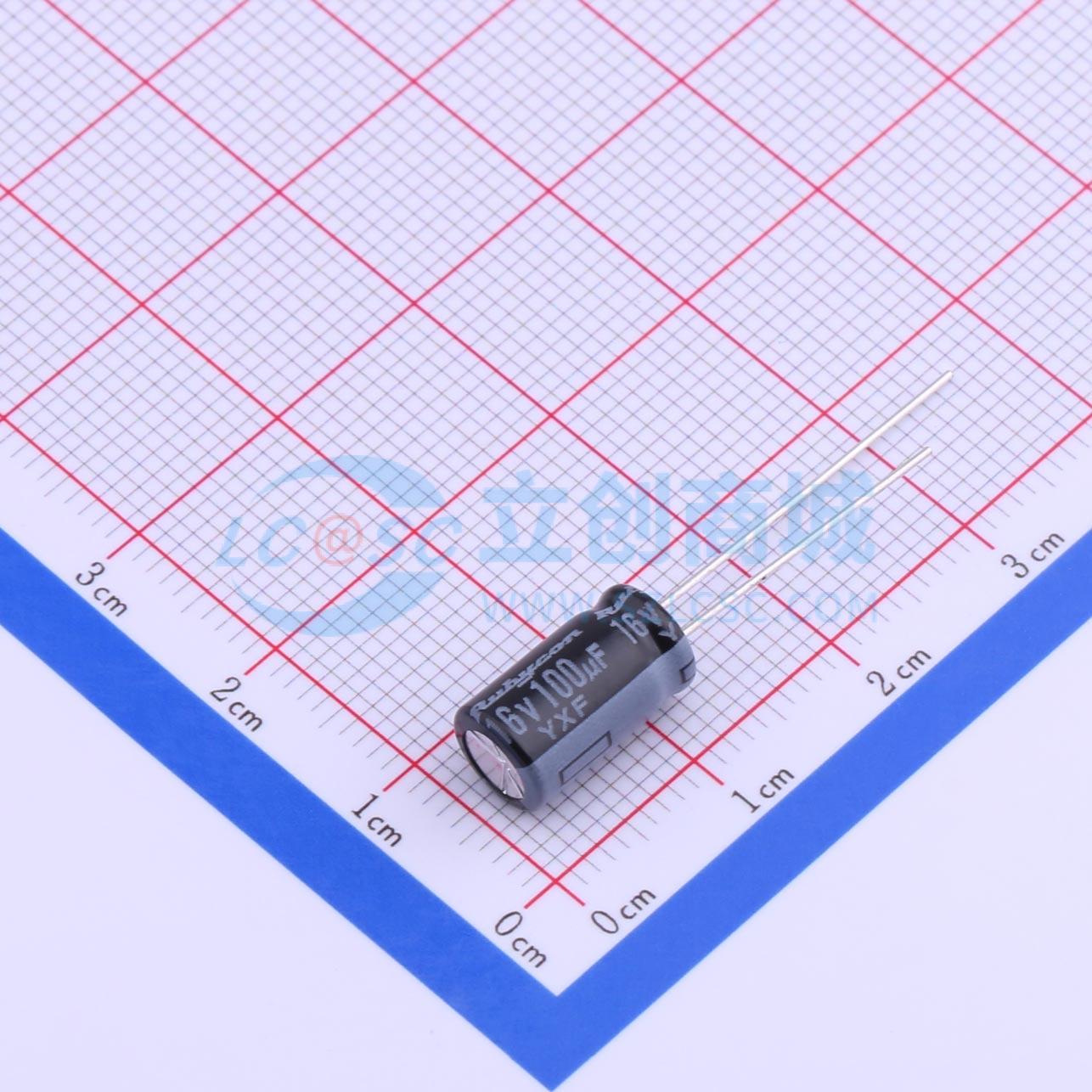 点击查看大图 16YXF100MFFC6.3X11实物图