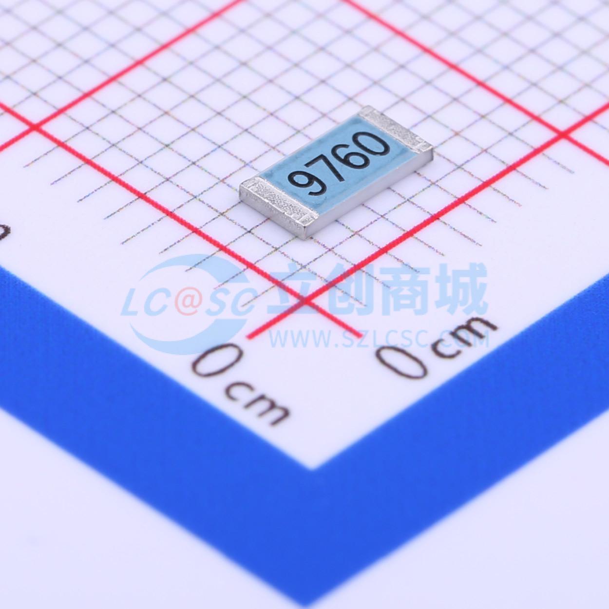 点击查看大图 RK73H2HTTE9760F实物图
