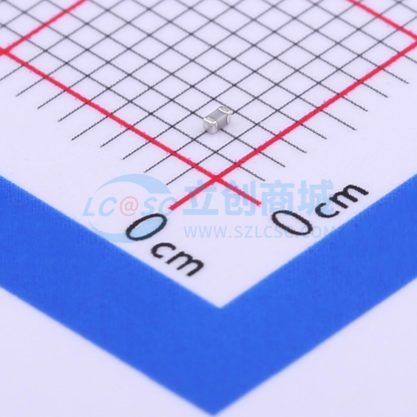 点击查看大图 GRM1555C1H680FA01D实物图